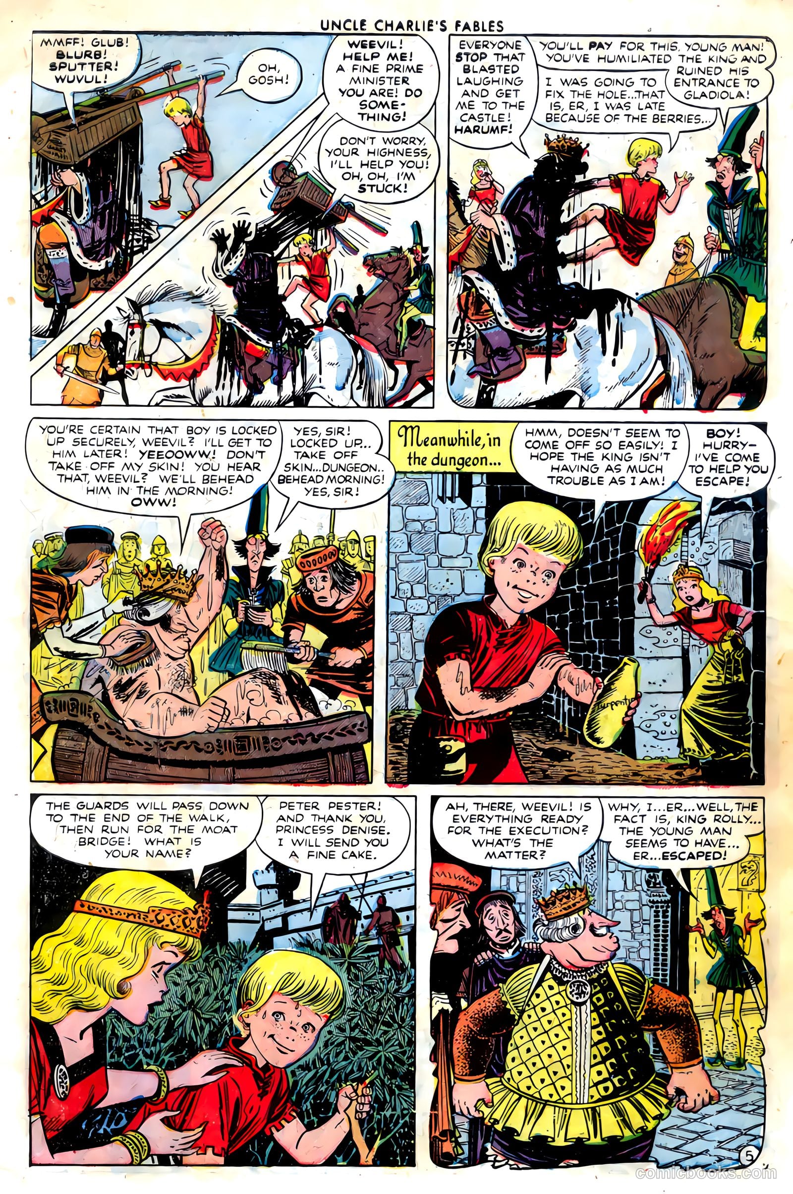 Uncle Charlie's Fables #1 (1952) — page 7 of 36