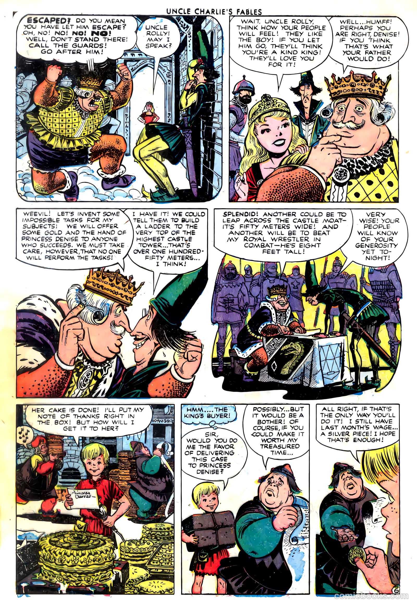 Uncle Charlie's Fables #1 (1952) — page 8 of 36