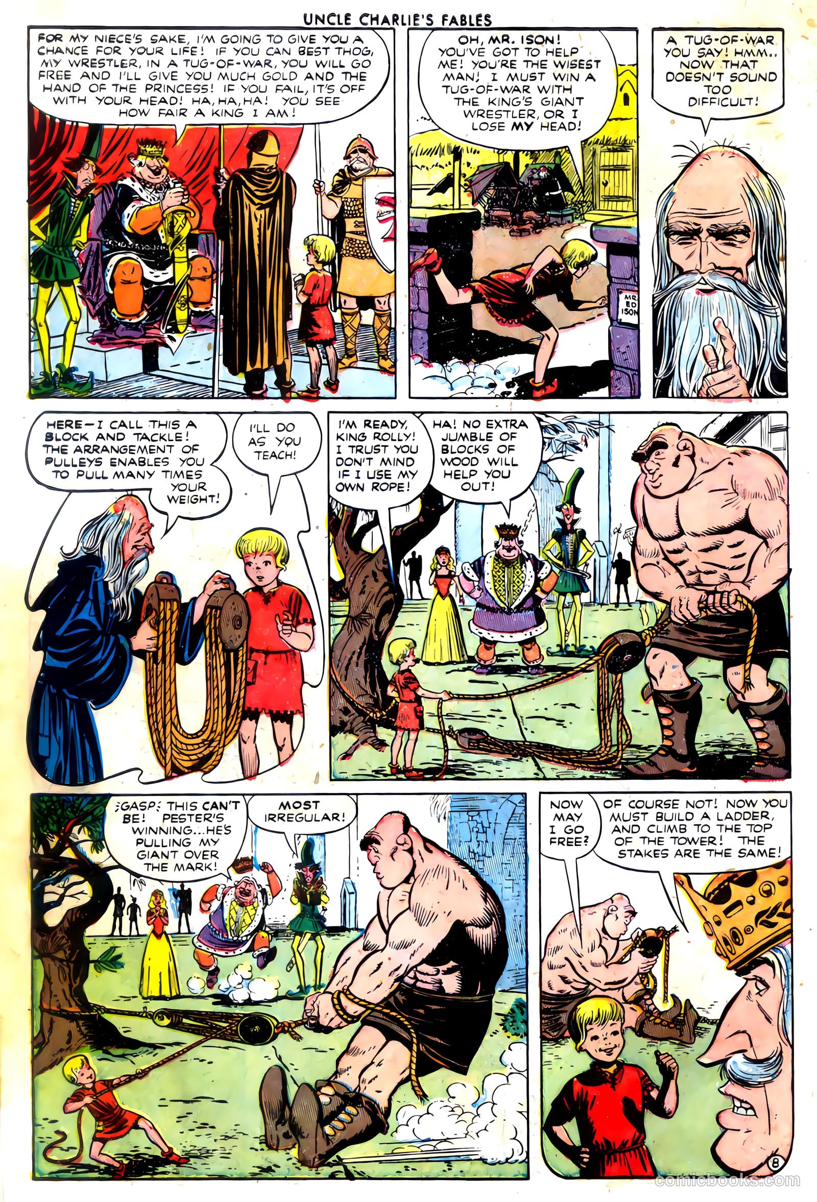 Uncle Charlie's Fables #1 (1952) — page 10 of 36