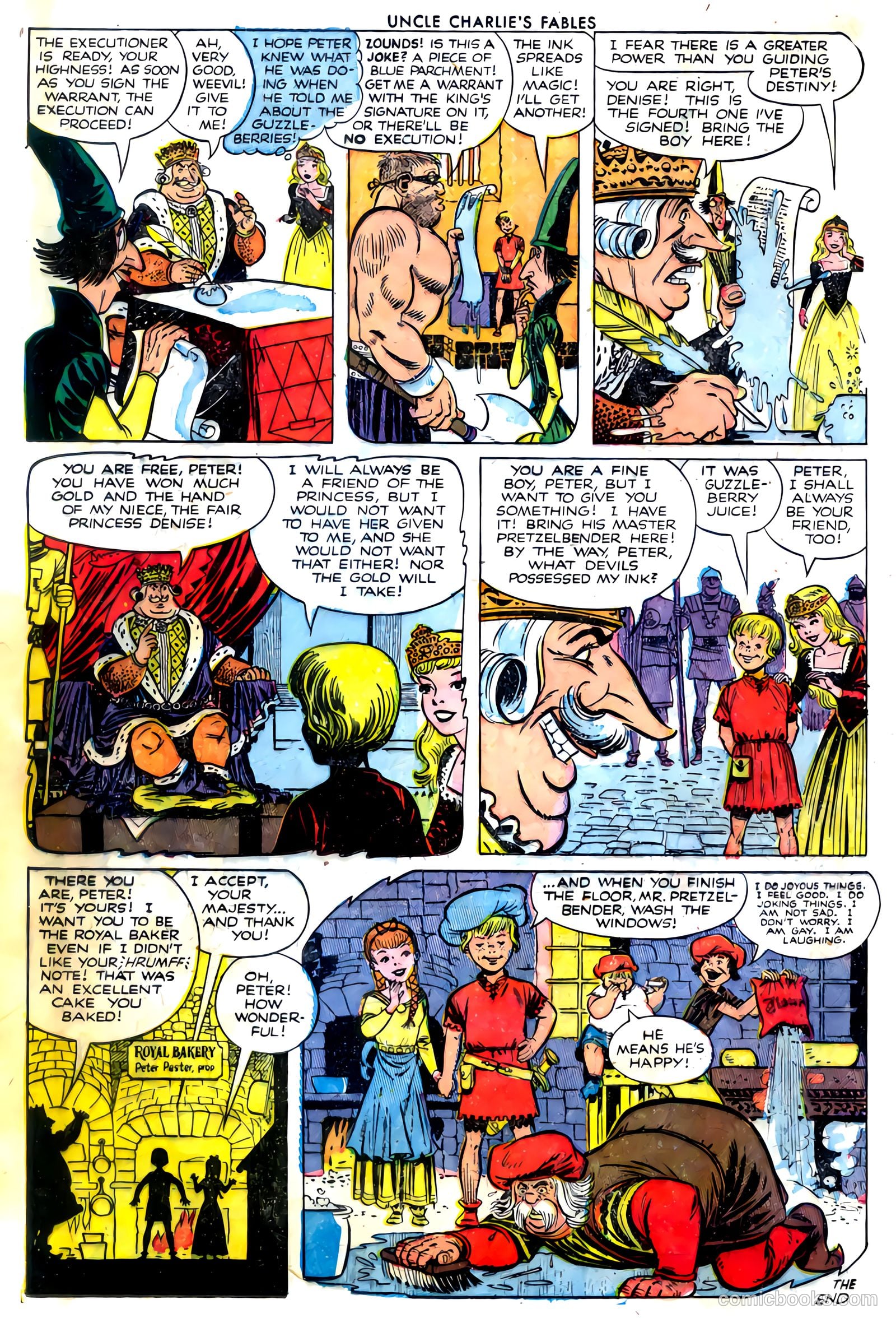 Uncle Charlie's Fables #1 (1952) — page 12 of 36