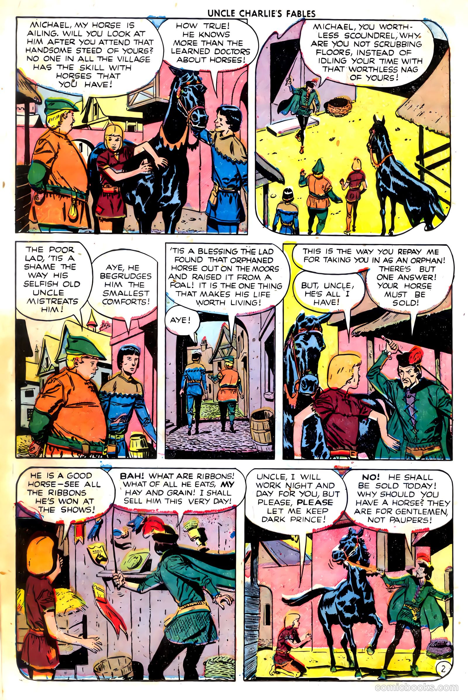 Uncle Charlie's Fables #1 (1952) — page 14 of 36