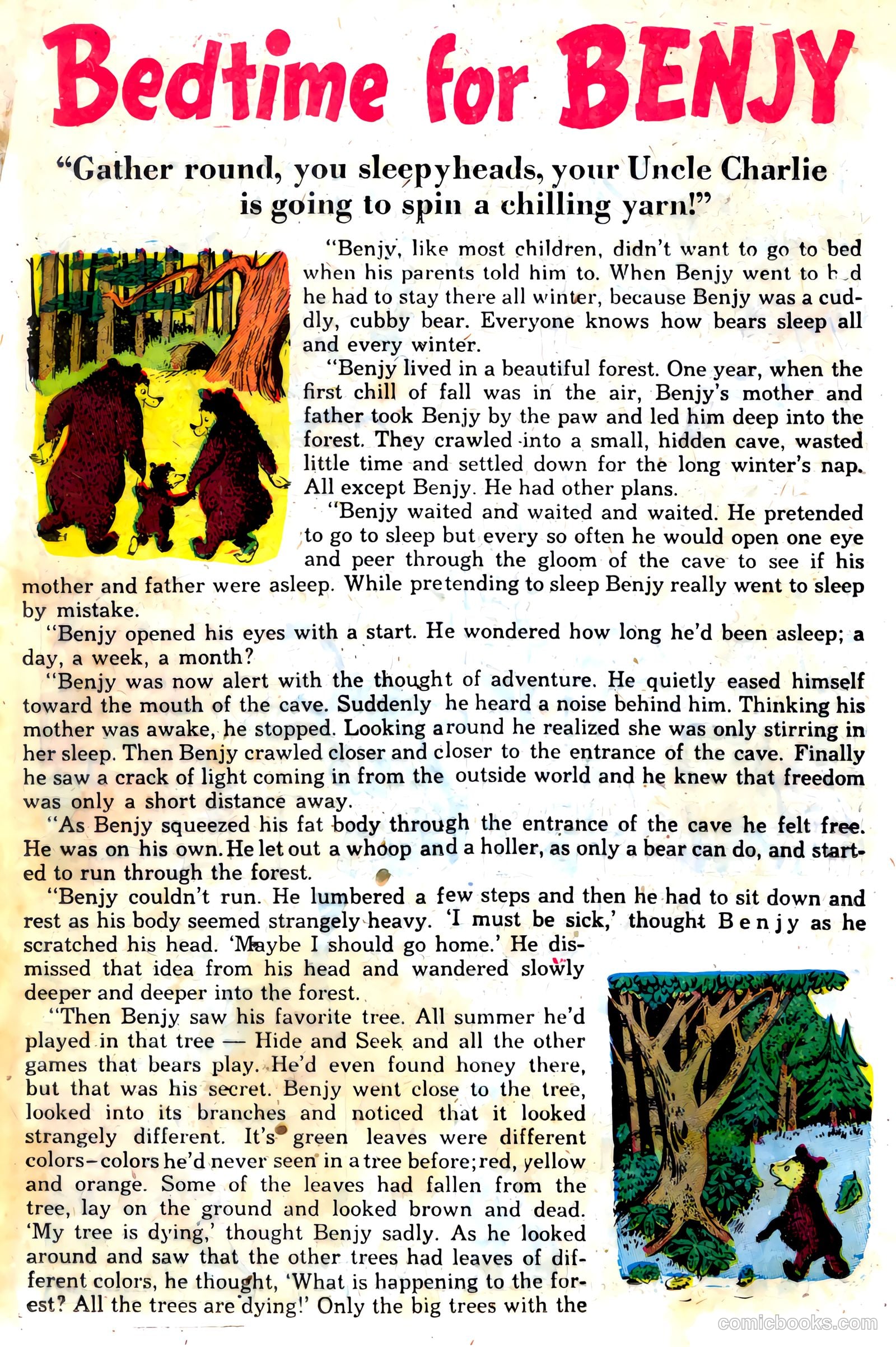 Uncle Charlie's Fables #1 (1952) — page 20 of 36