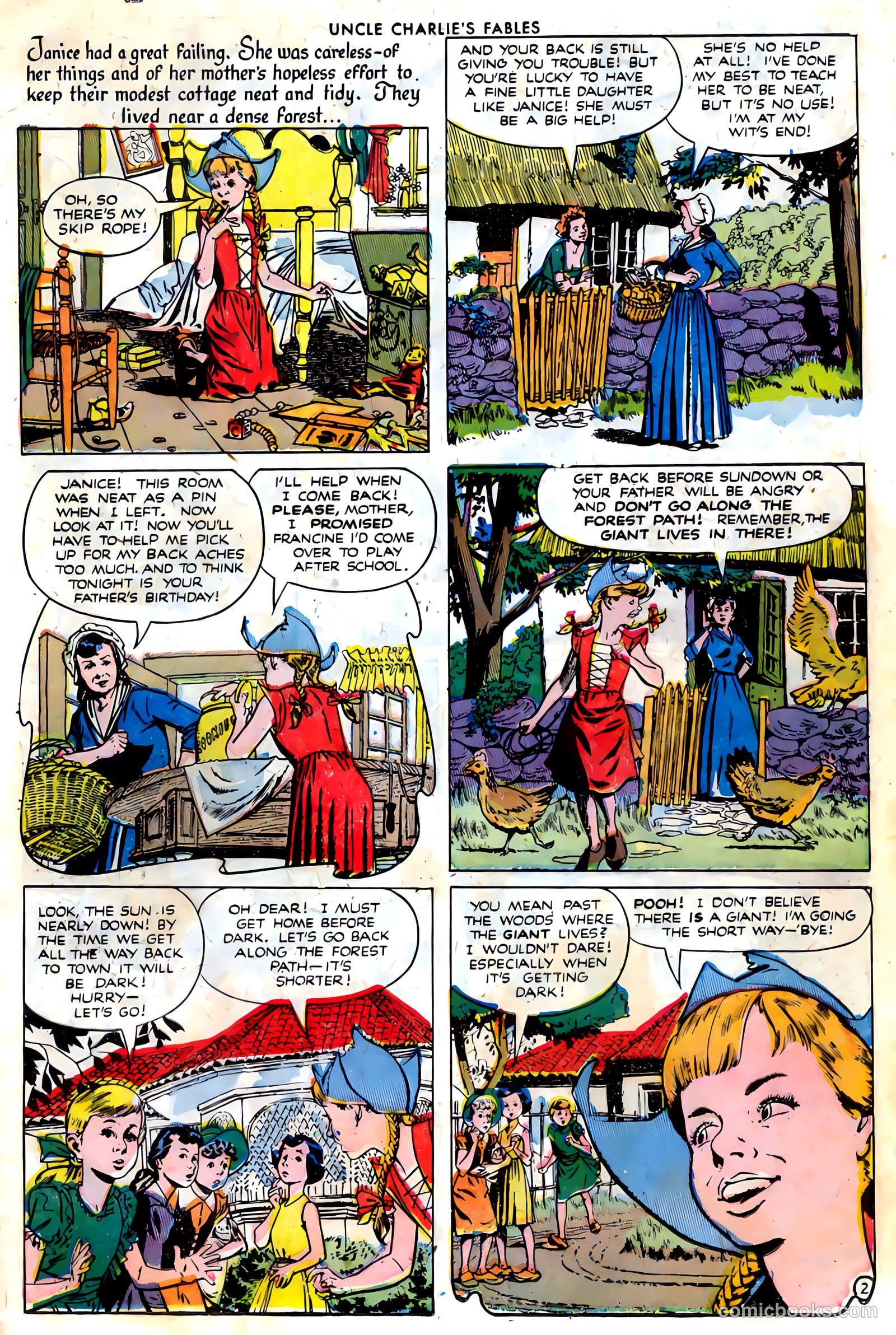 Uncle Charlie's Fables #1 (1952) — page 23 of 36