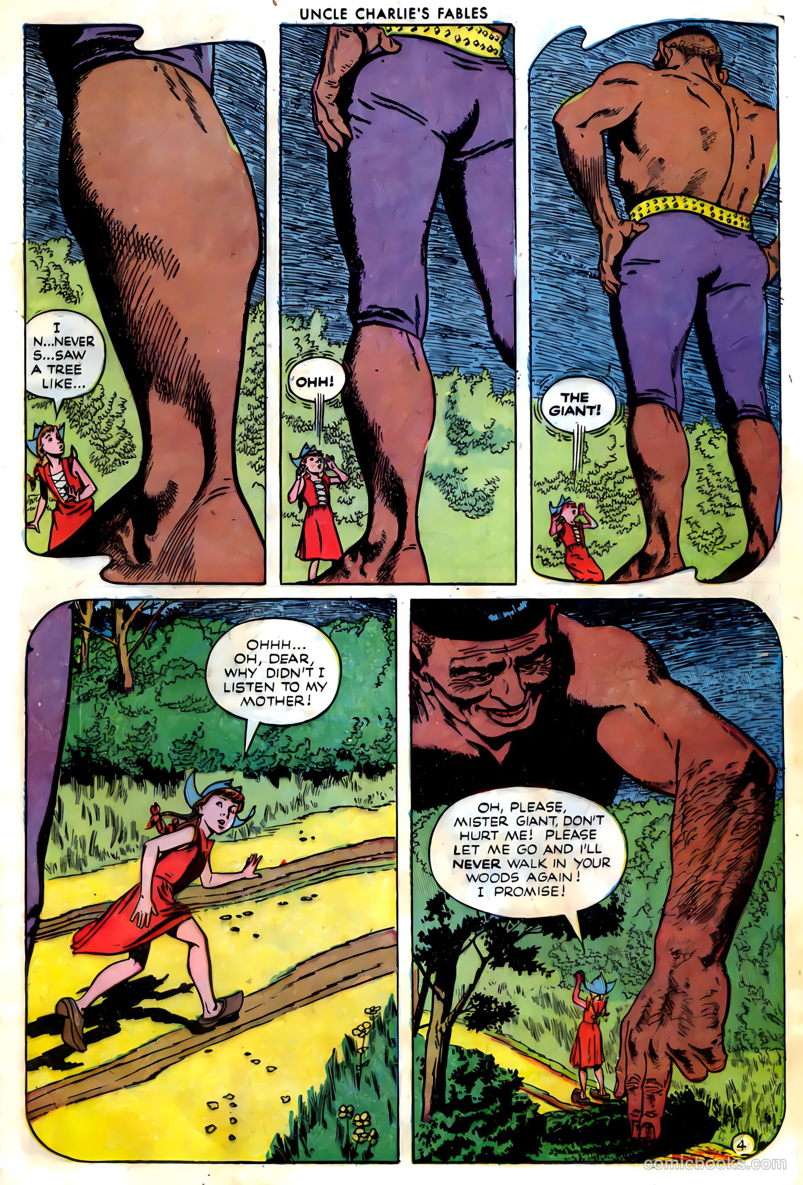 Uncle Charlie's Fables #1 (1952) — page 25 of 36
