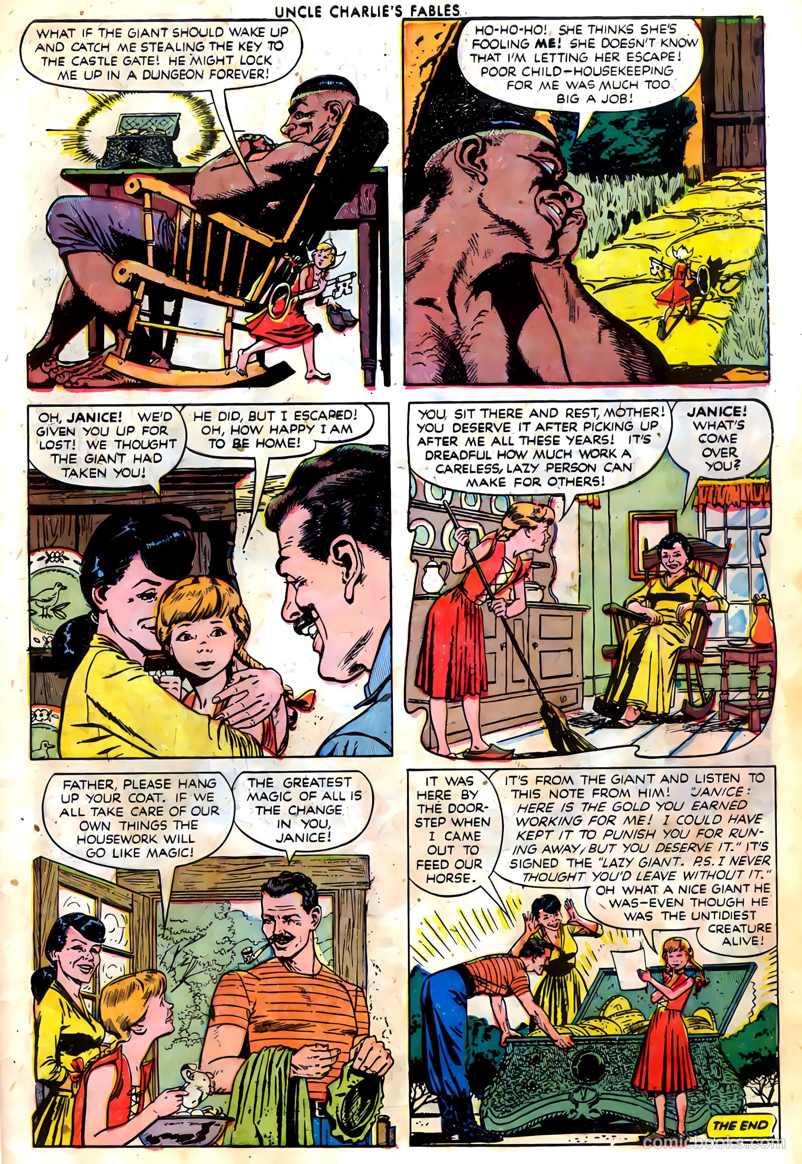 Uncle Charlie's Fables #1 (1952) — page 27 of 36
