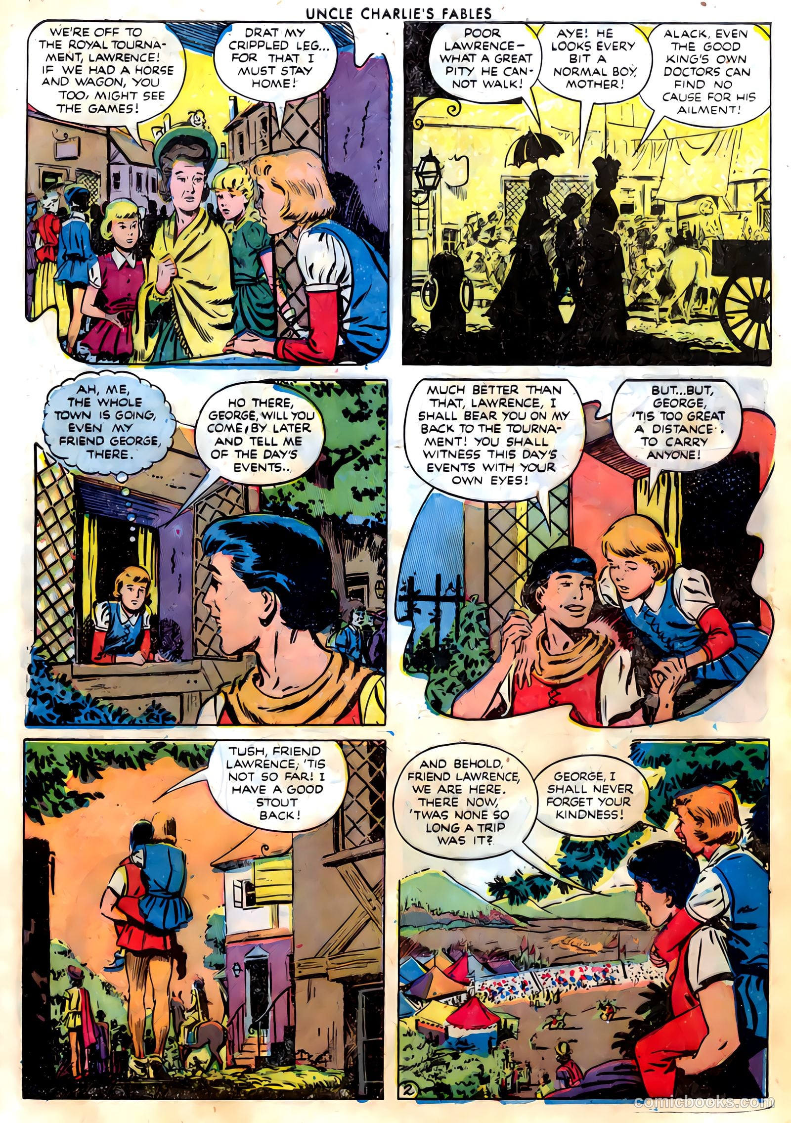 Uncle Charlie's Fables #1 (1952) — page 29 of 36