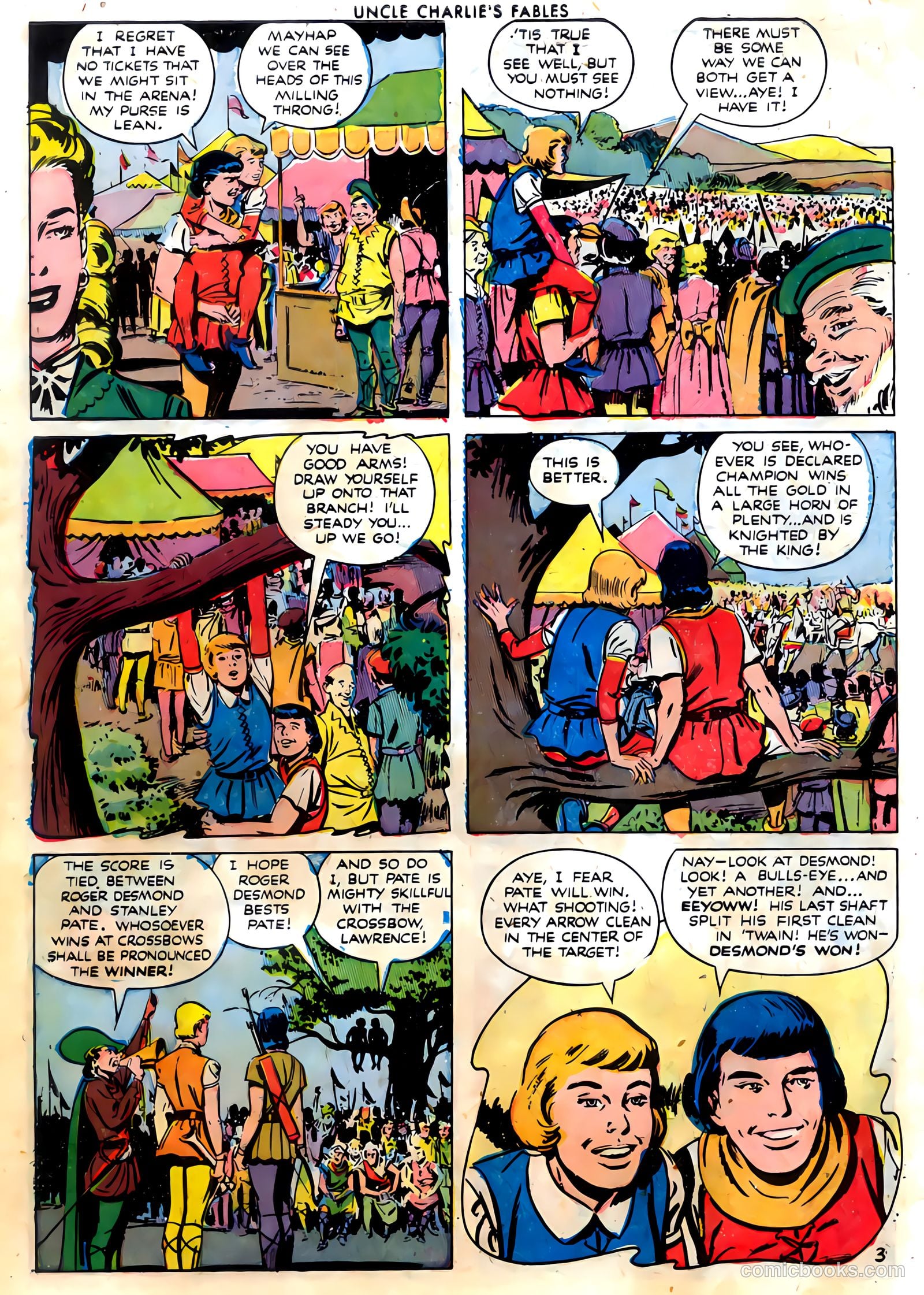 Uncle Charlie's Fables #1 (1952) — page 30 of 36