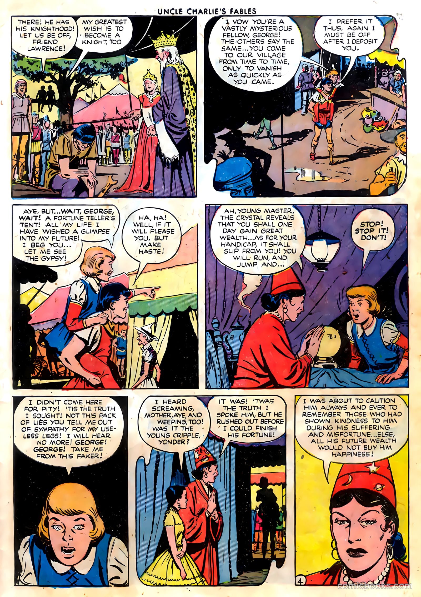 Uncle Charlie's Fables #1 (1952) — page 31 of 36