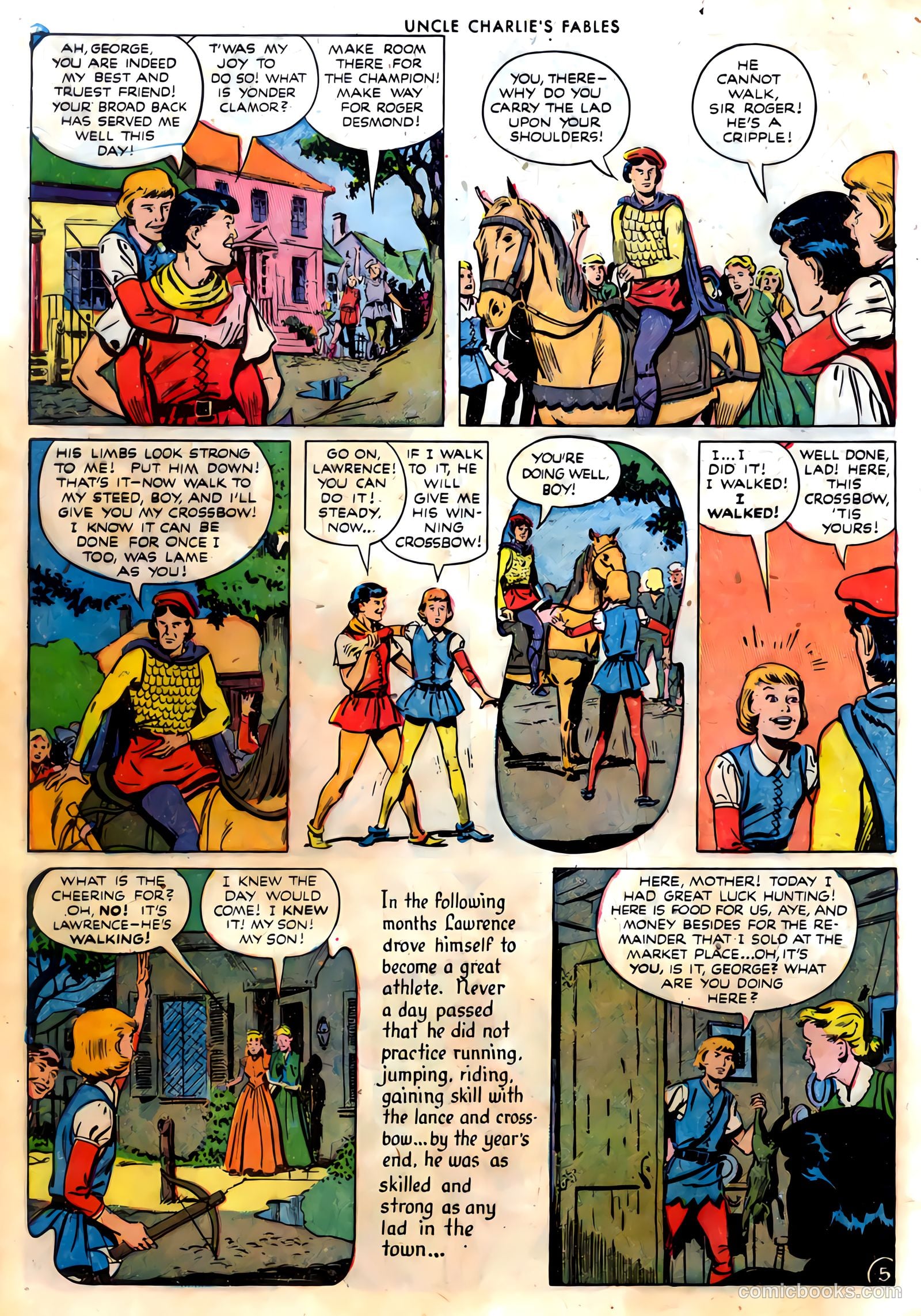 Uncle Charlie's Fables #1 (1952) — page 32 of 36