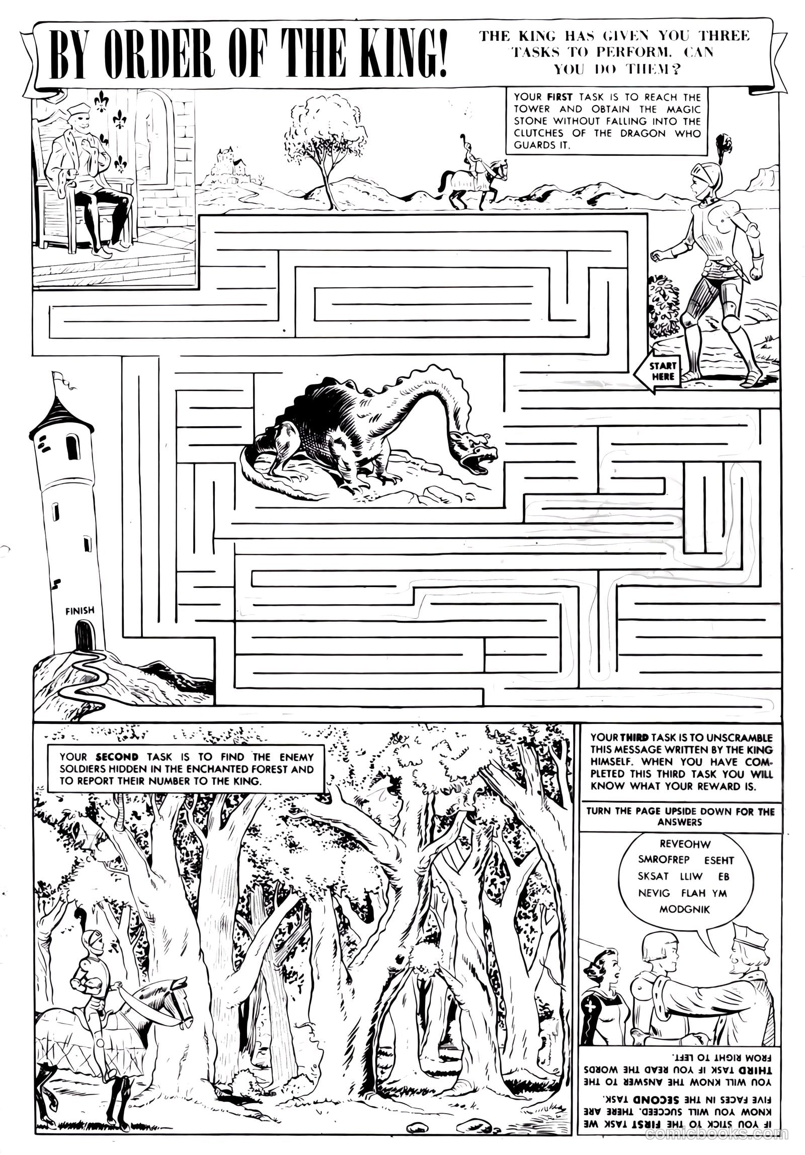 Uncle Charlie's Fables #1 (1952) — page 35 of 36