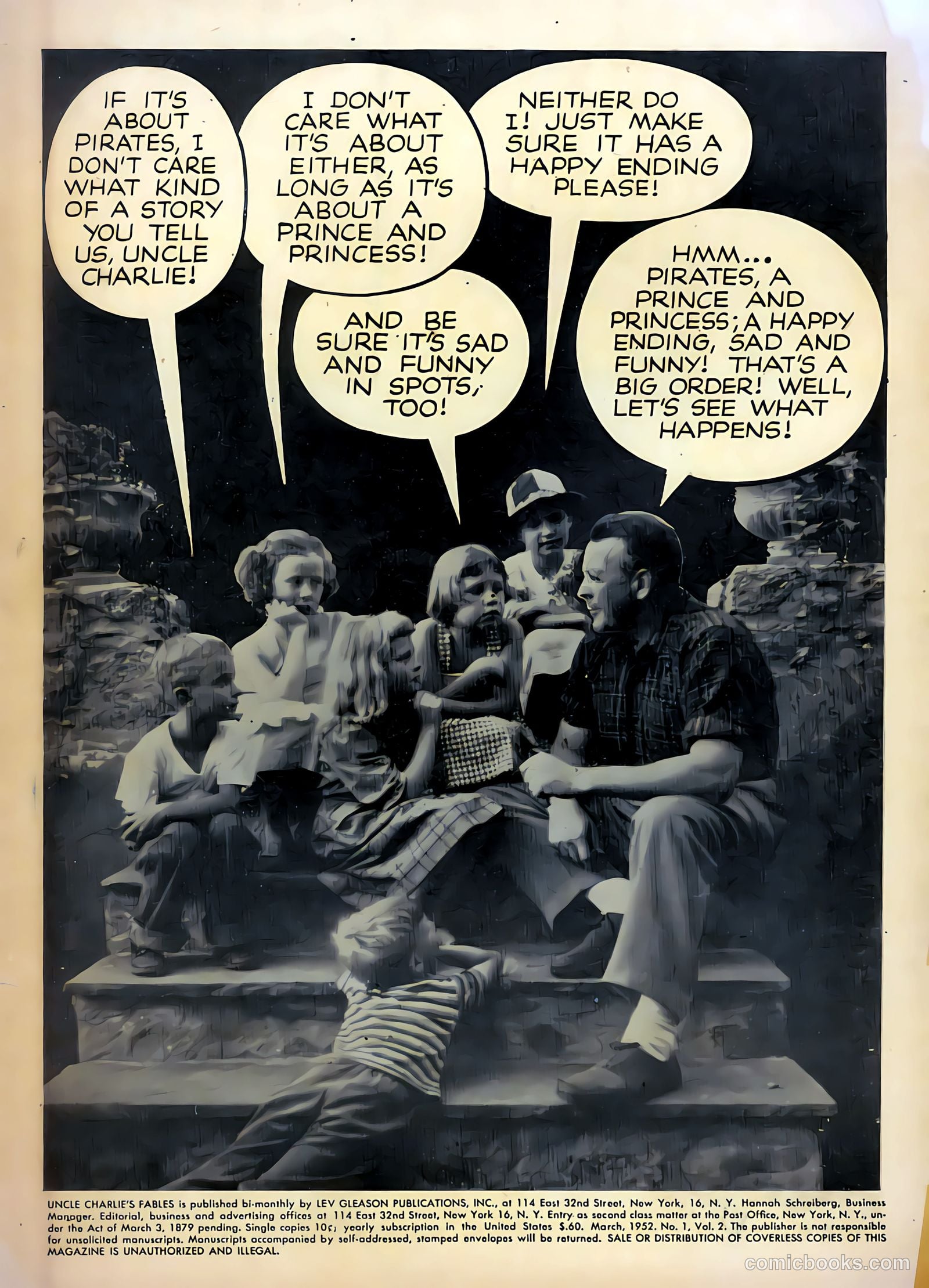 Uncle Charlie's Fables #2 (1952) — page 2 of 36
