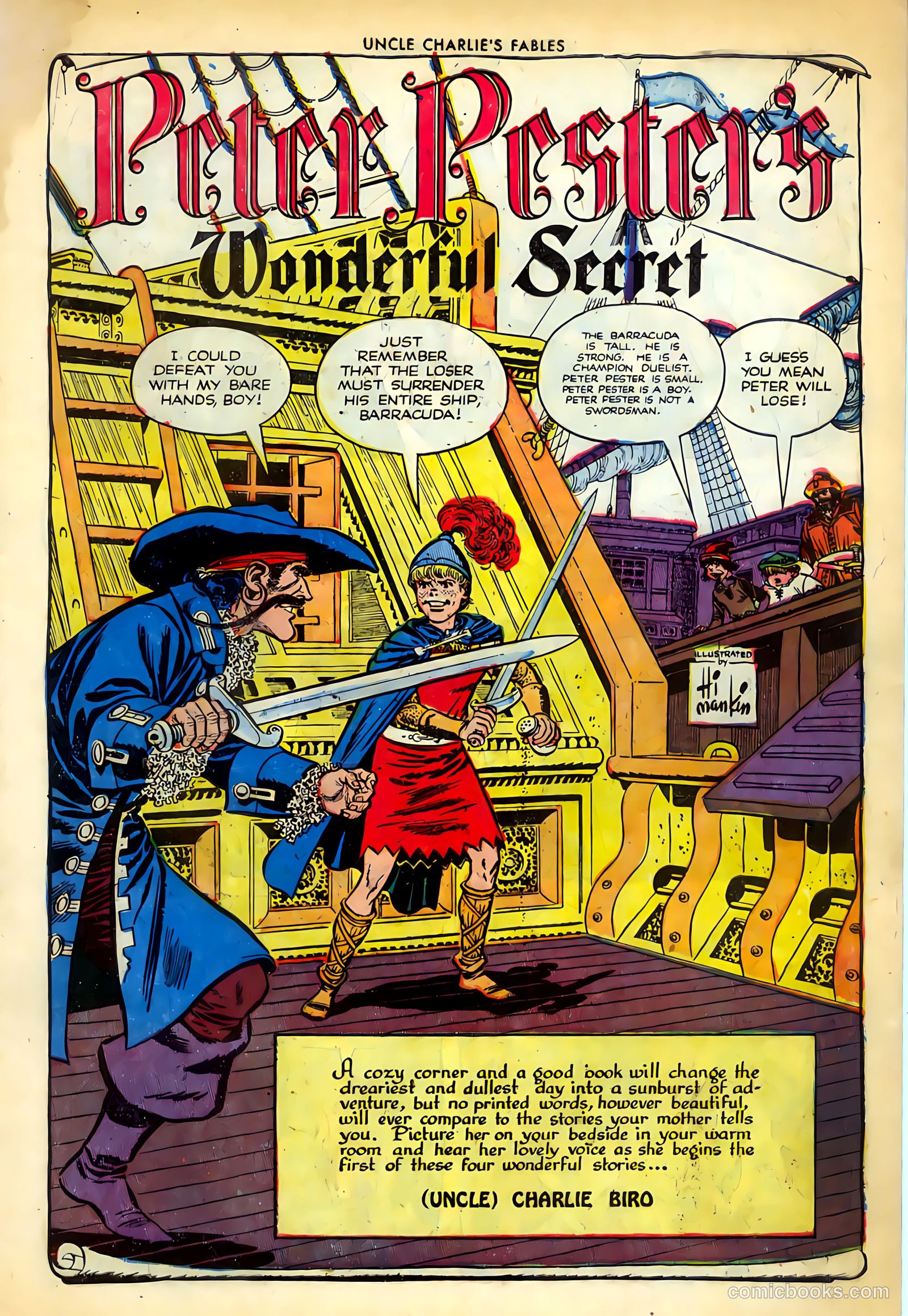 Uncle Charlie's Fables #2 (1952) — page 3 of 36