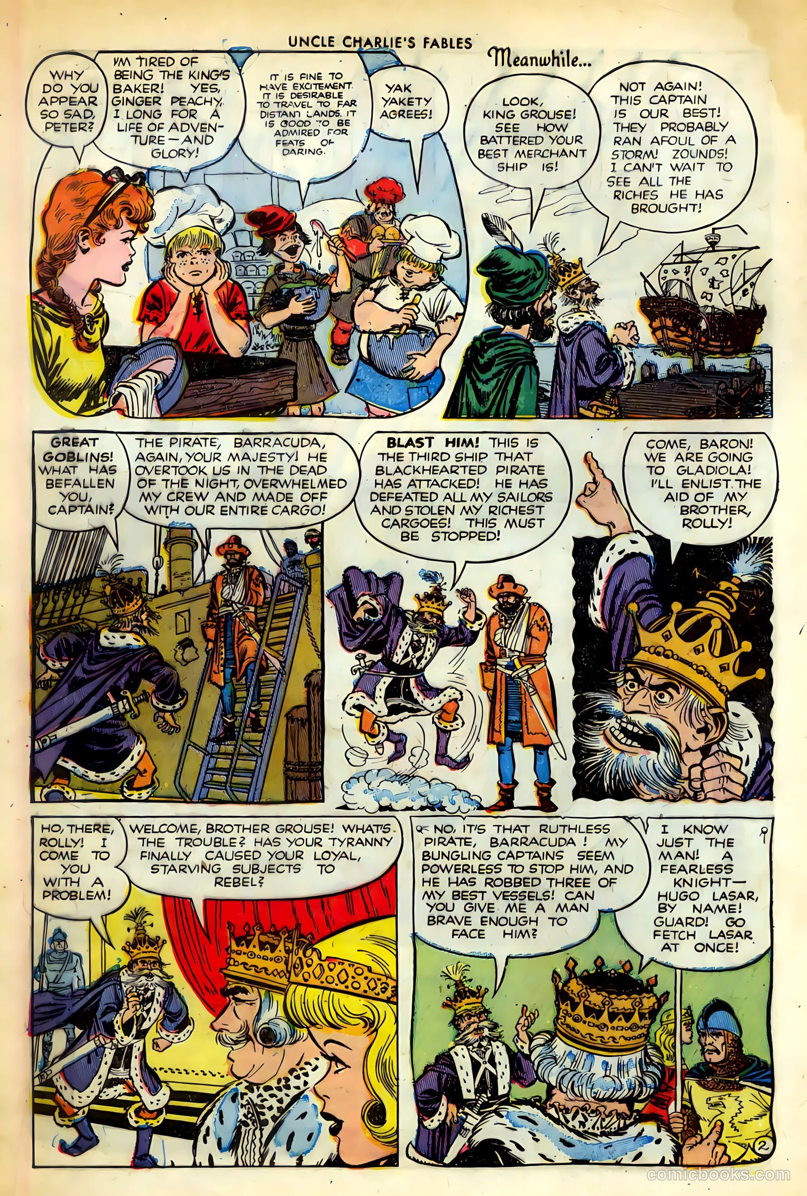 Uncle Charlie's Fables #2 (1952) — page 4 of 36