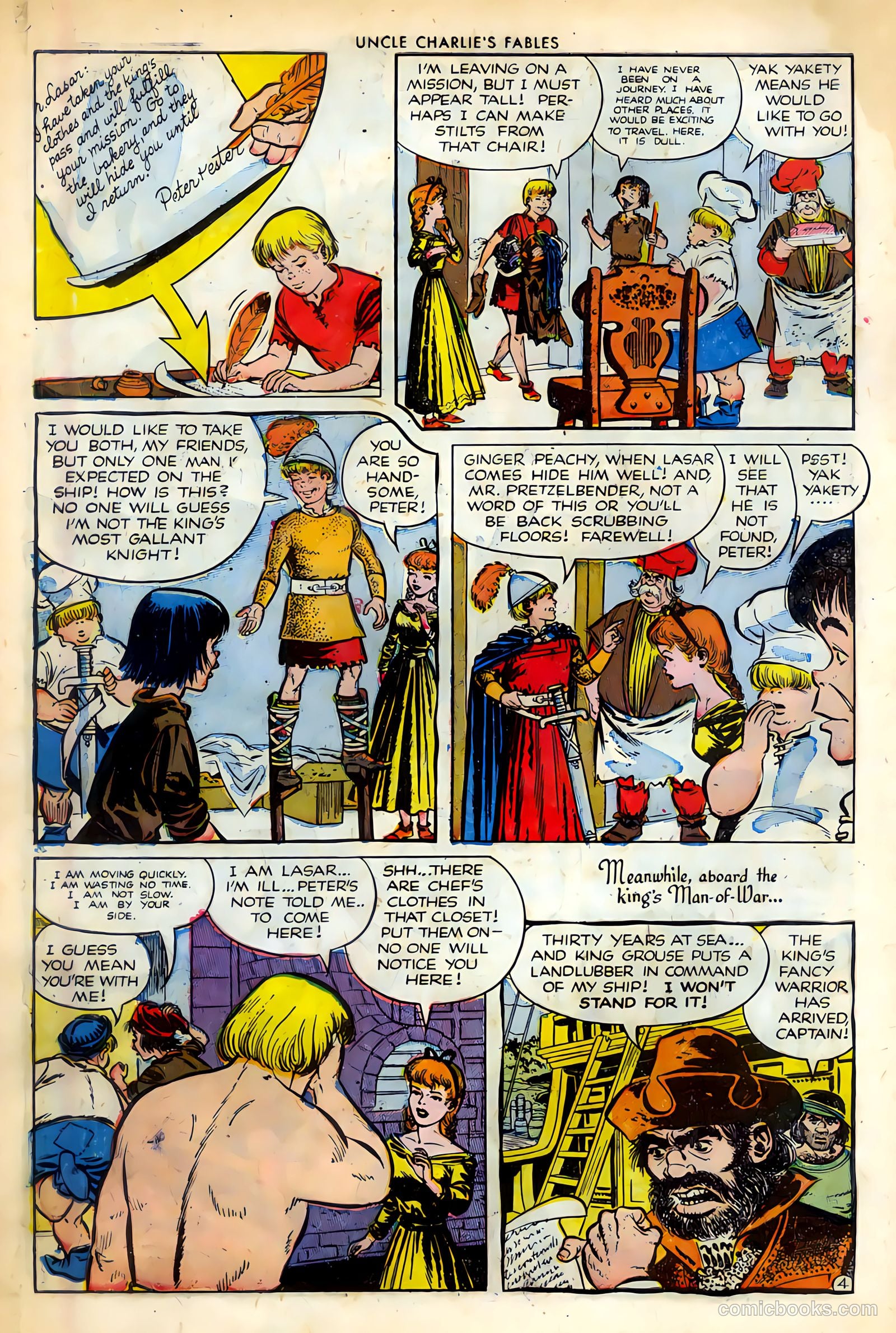 Uncle Charlie's Fables #2 (1952) — page 6 of 36