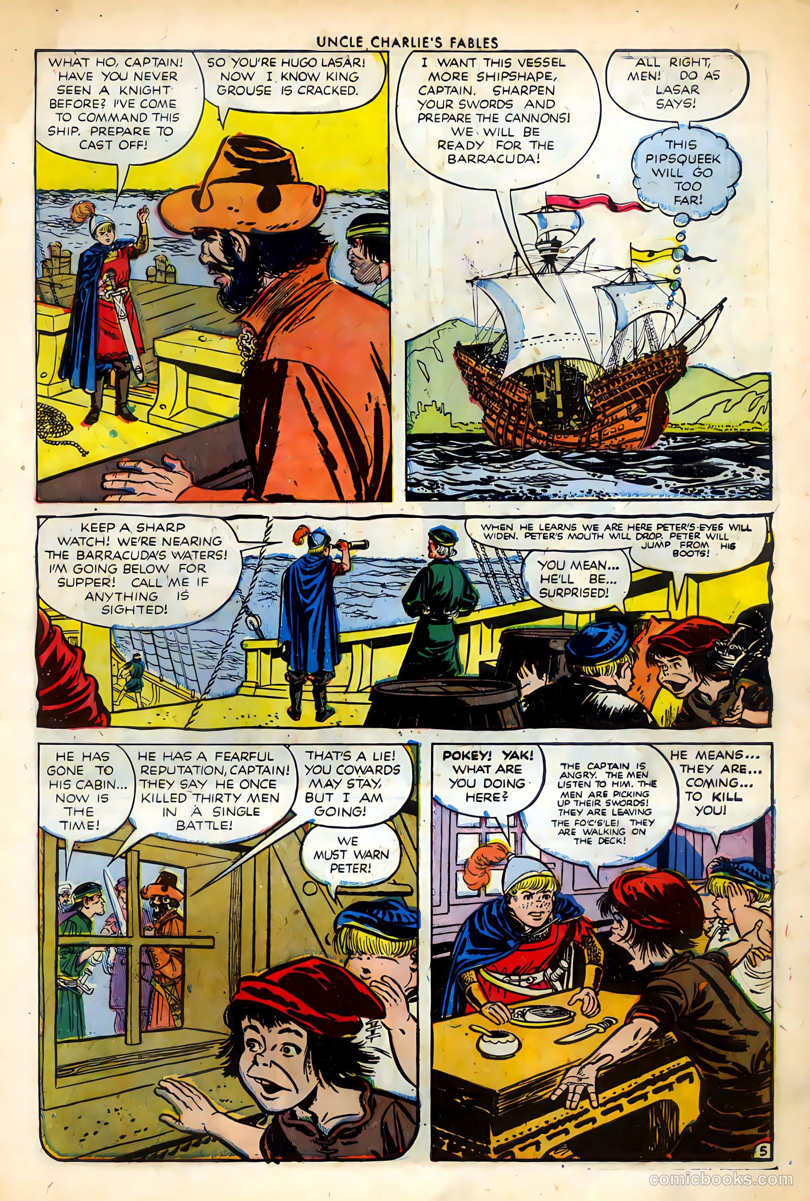Uncle Charlie's Fables #2 (1952) — page 7 of 36
