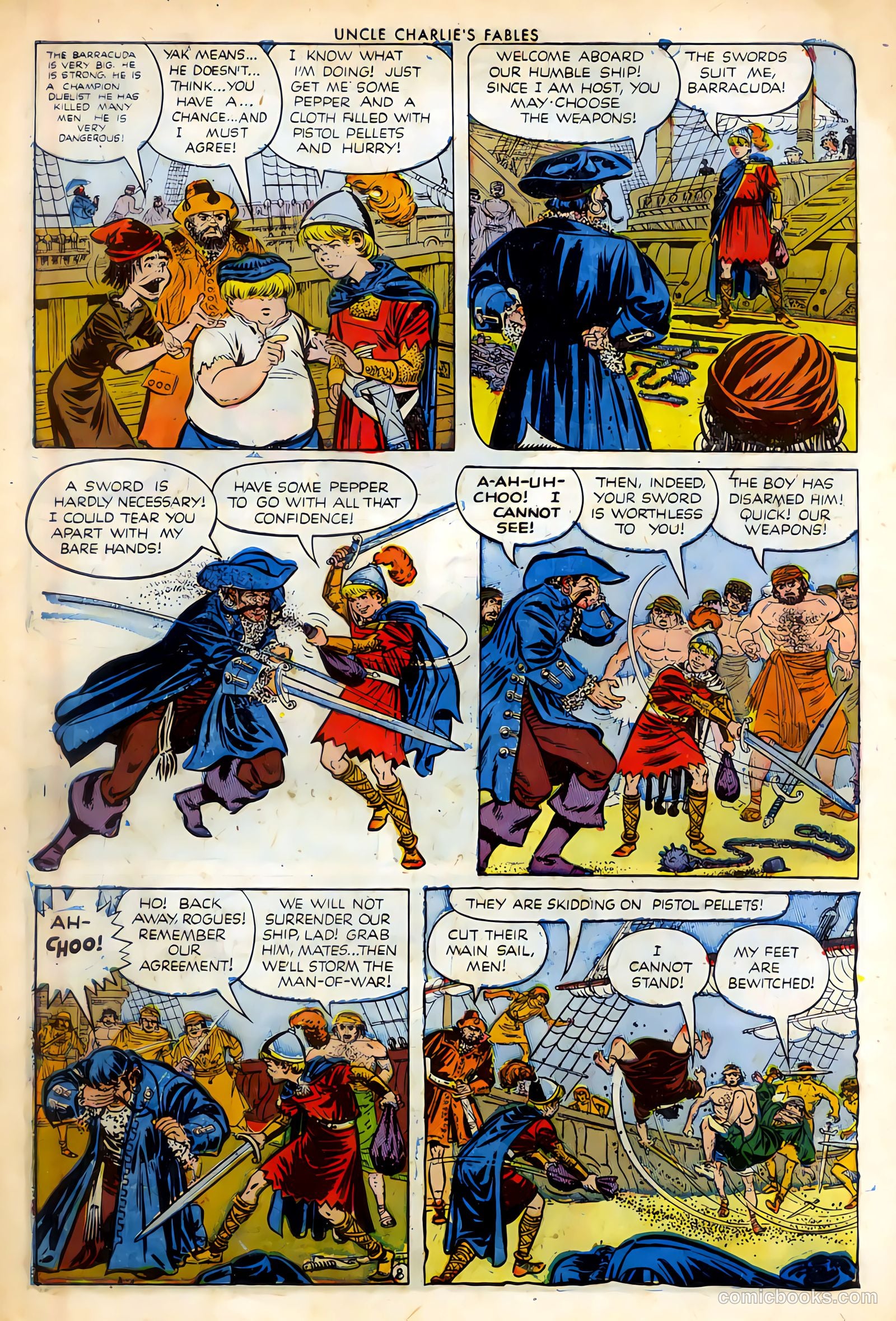 Uncle Charlie's Fables #2 (1952) — page 10 of 36