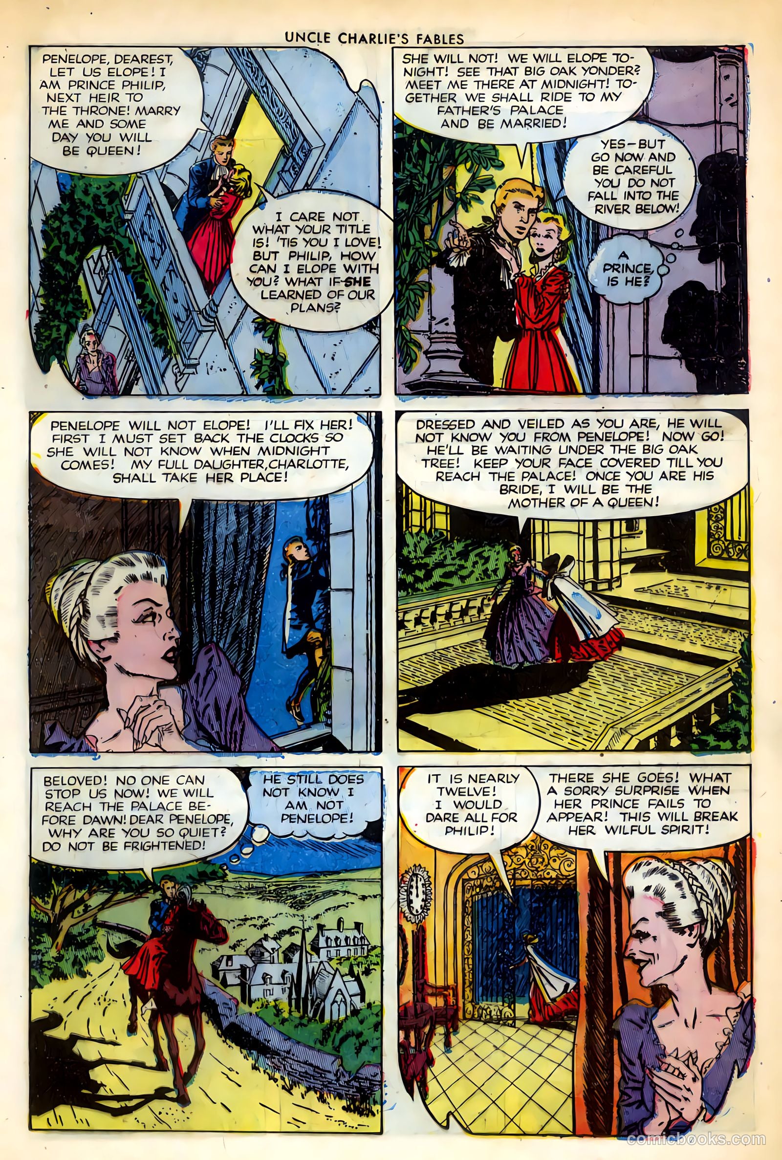 Uncle Charlie's Fables #2 (1952) — page 17 of 36