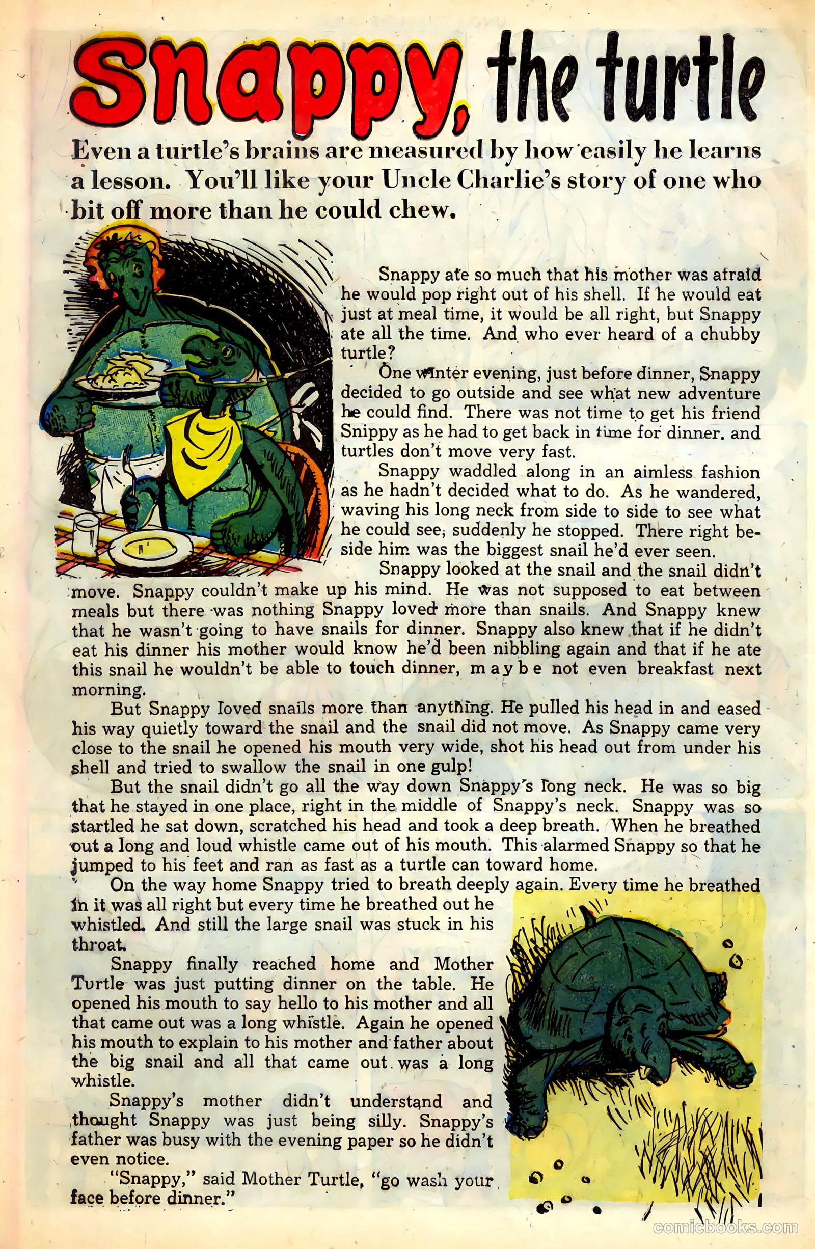 Uncle Charlie's Fables #2 (1952) — page 28 of 36
