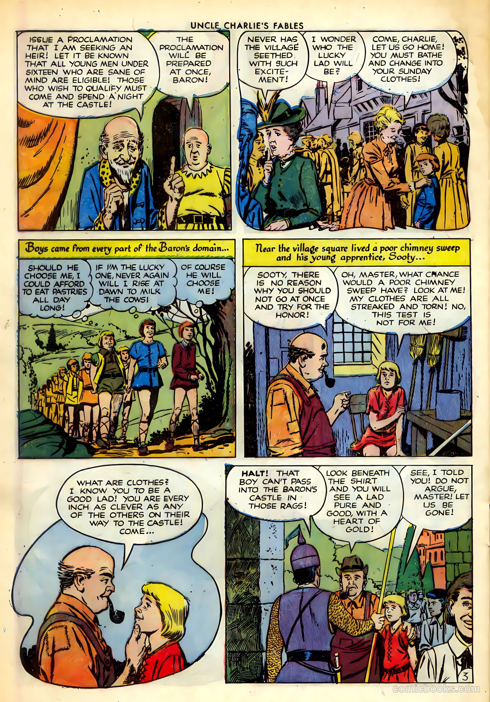 Uncle Charlie's Fables #2 (1952) — page 32 of 36