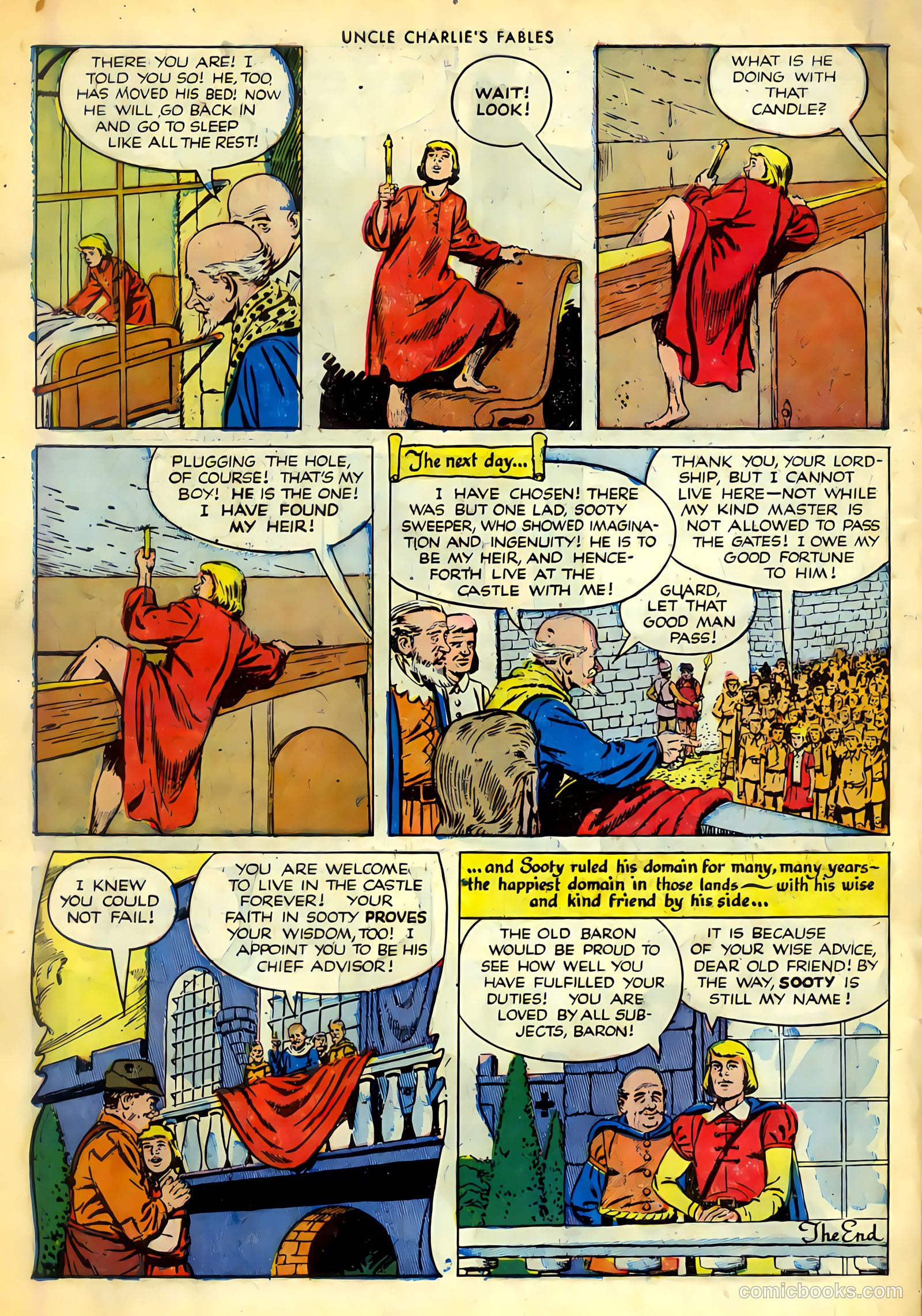 Uncle Charlie's Fables #2 (1952) — page 34 of 36