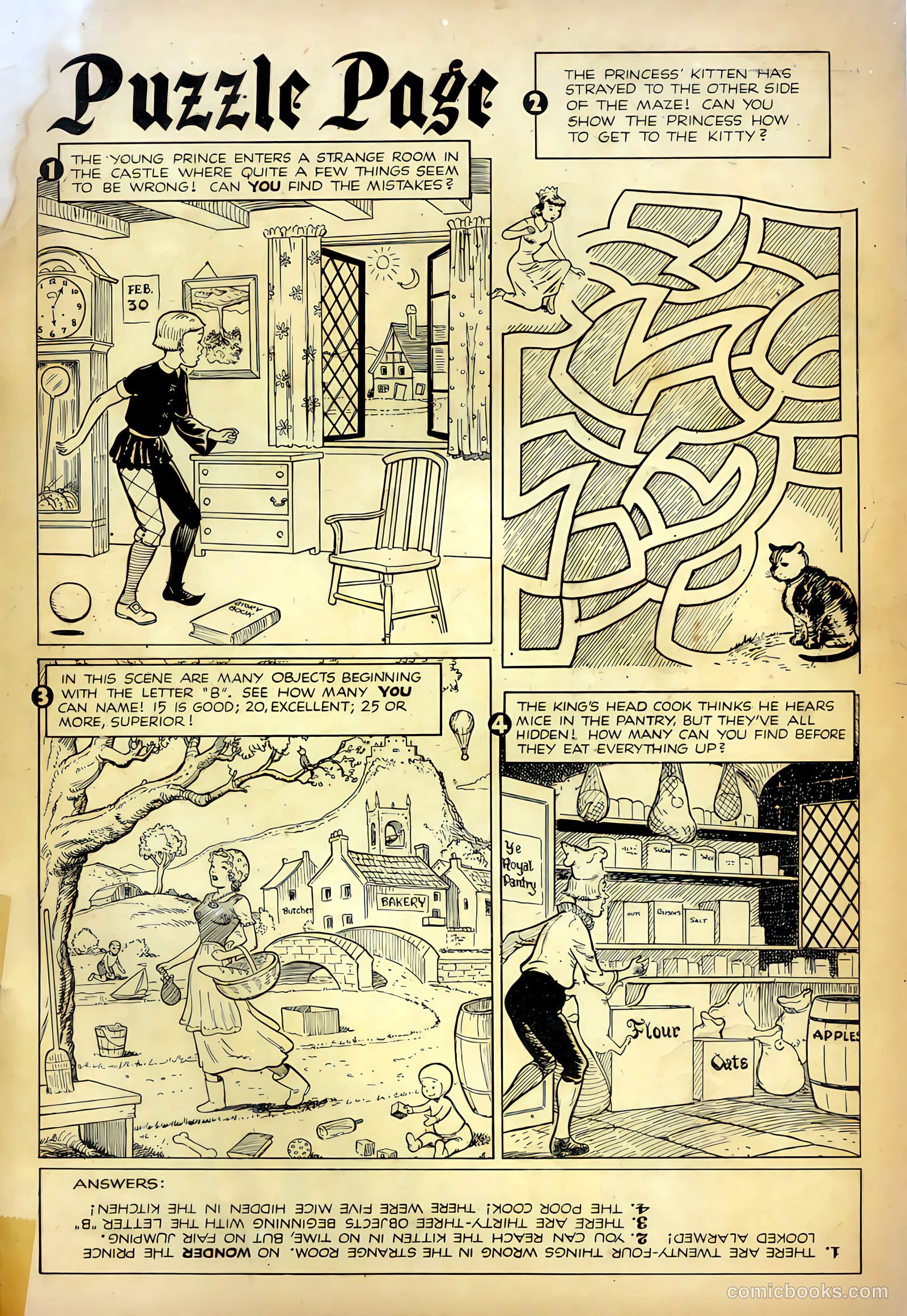 Uncle Charlie's Fables #2 (1952) — page 35 of 36