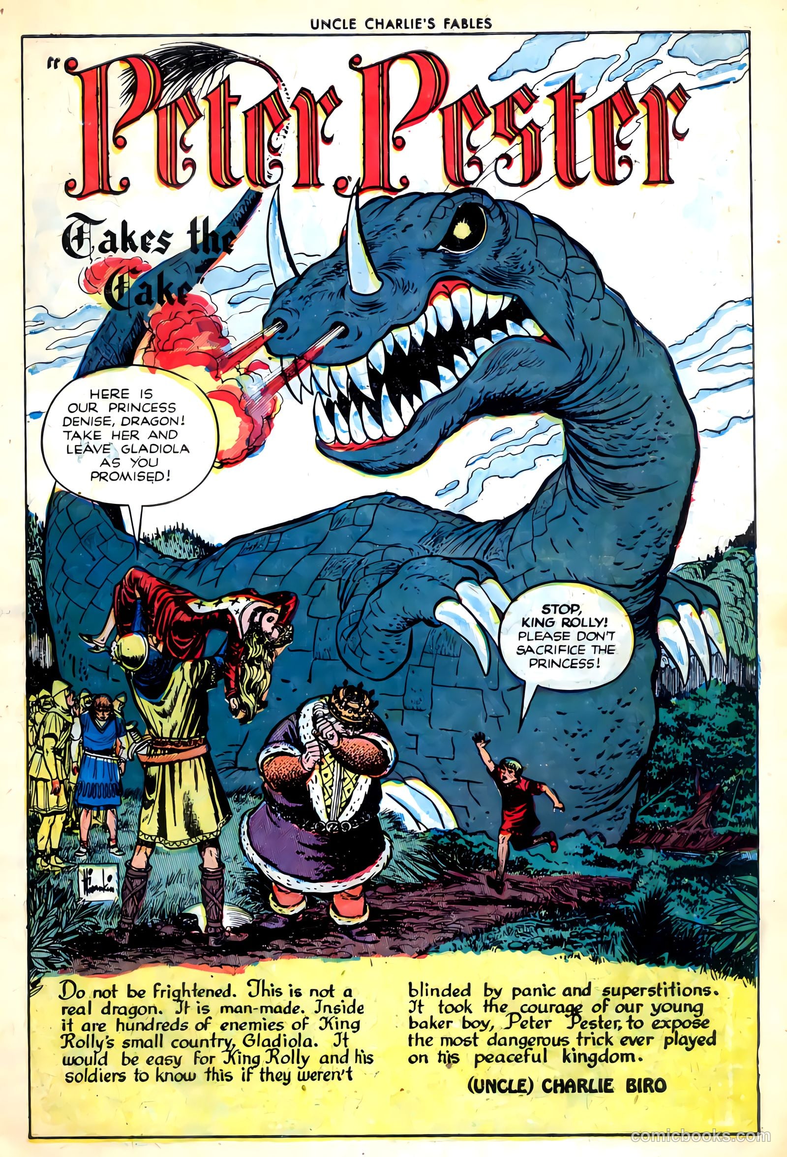 Uncle Charlie's Fables #3 (1952) — page 3 of 36