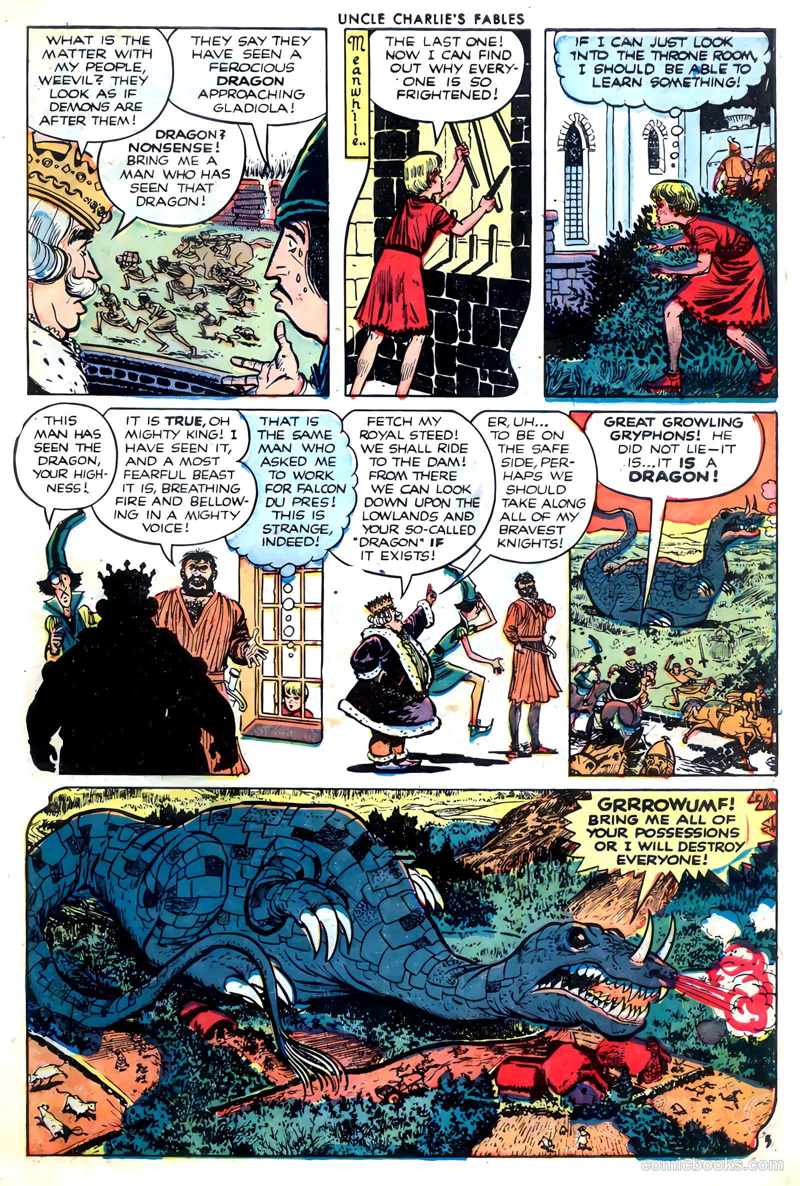 Uncle Charlie's Fables #3 (1952) — page 7 of 36