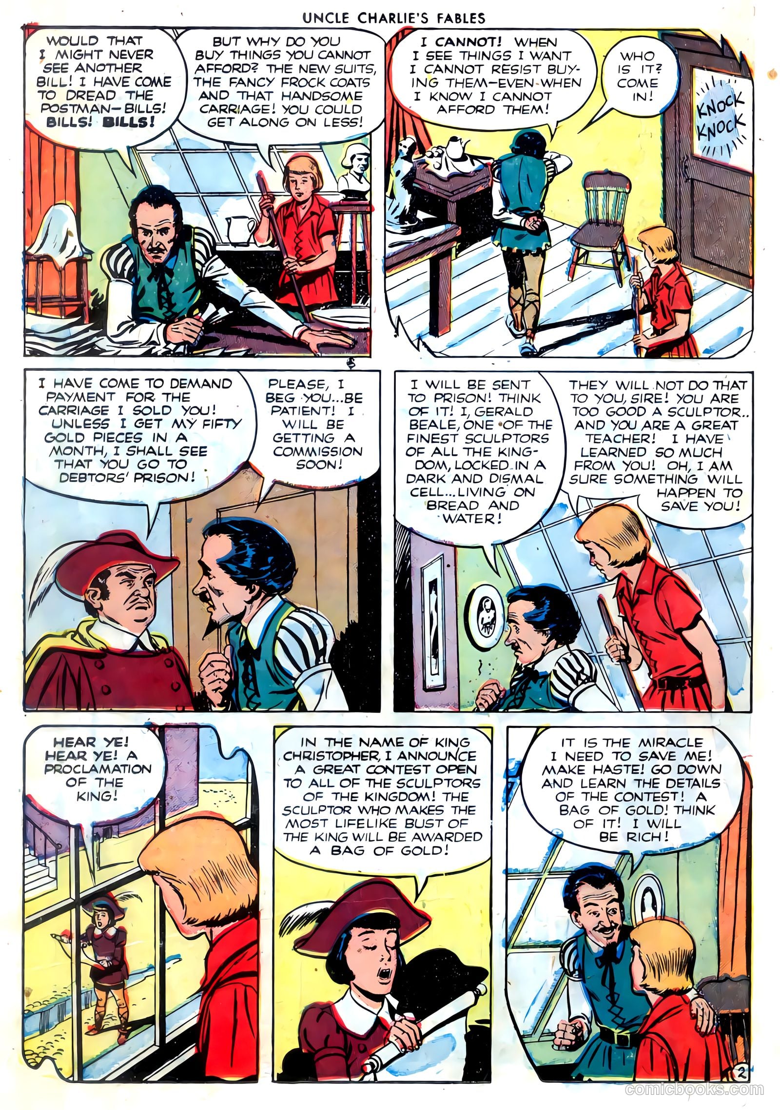 Uncle Charlie's Fables #3 (1952) — page 14 of 36