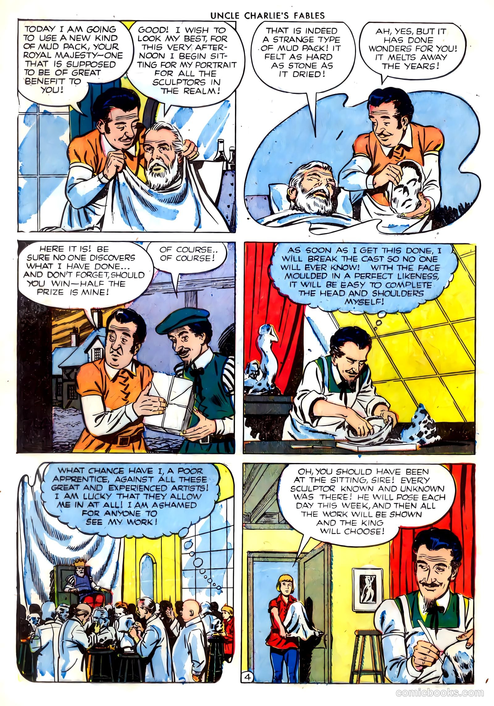 Uncle Charlie's Fables #3 (1952) — page 16 of 36