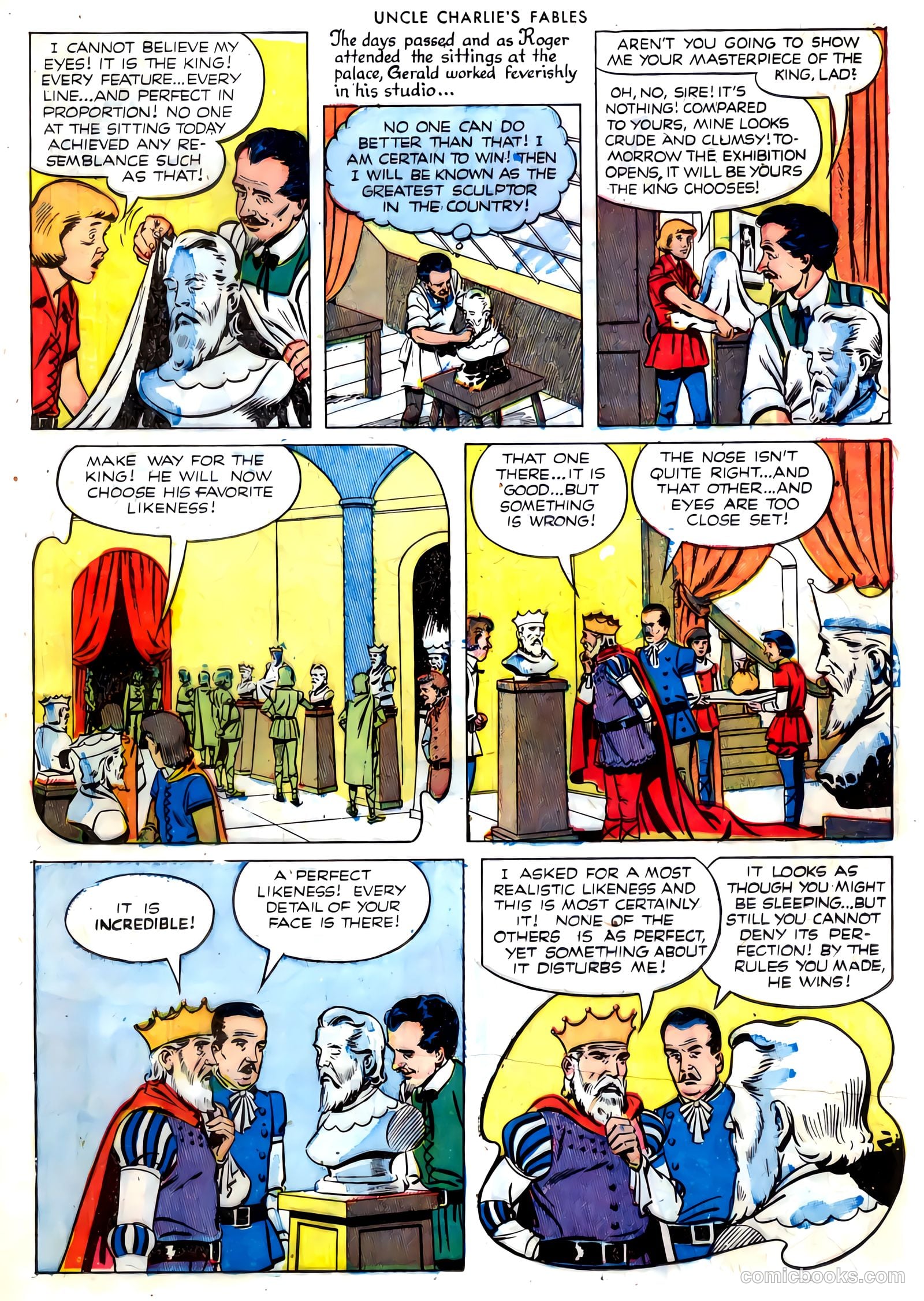 Uncle Charlie's Fables #3 (1952) — page 17 of 36