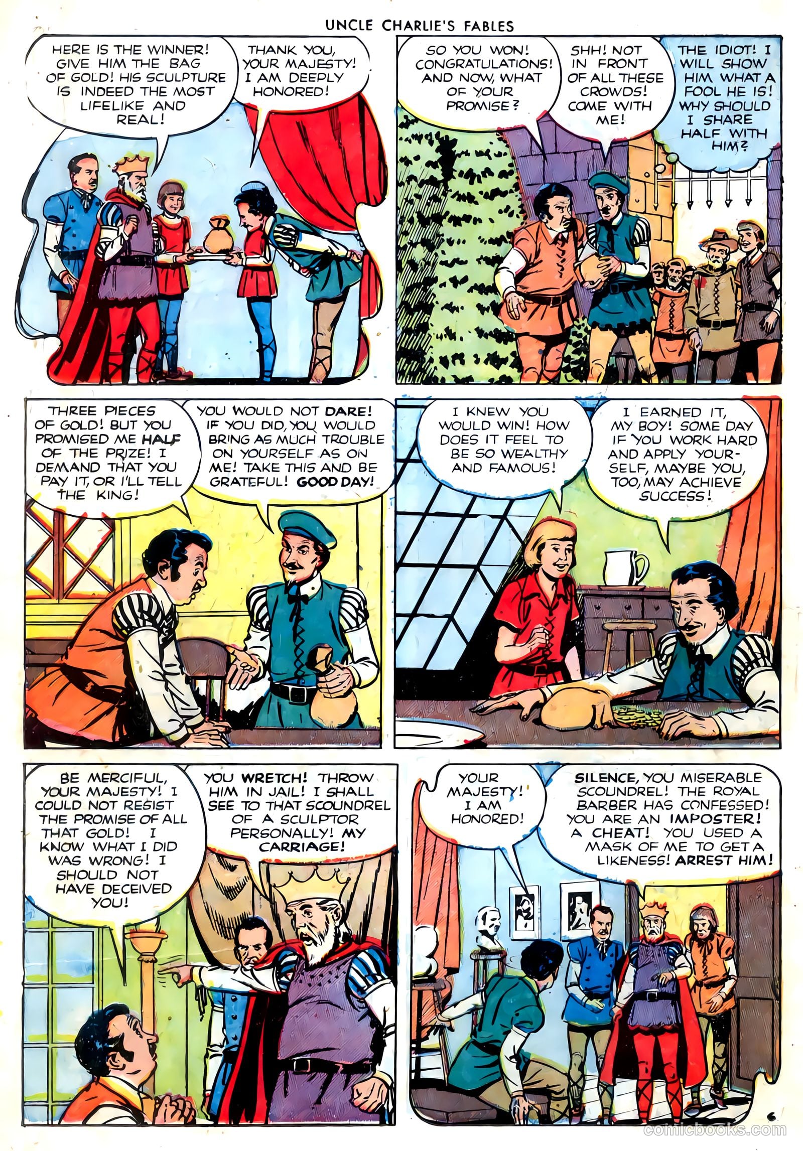 Uncle Charlie's Fables #3 (1952) — page 18 of 36