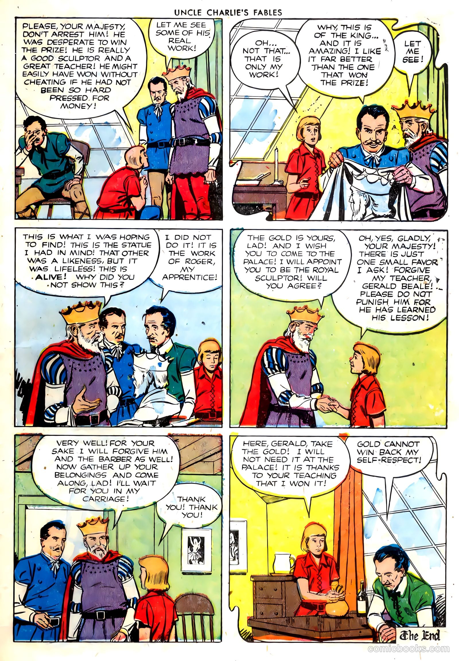 Uncle Charlie's Fables #3 (1952) — page 19 of 36