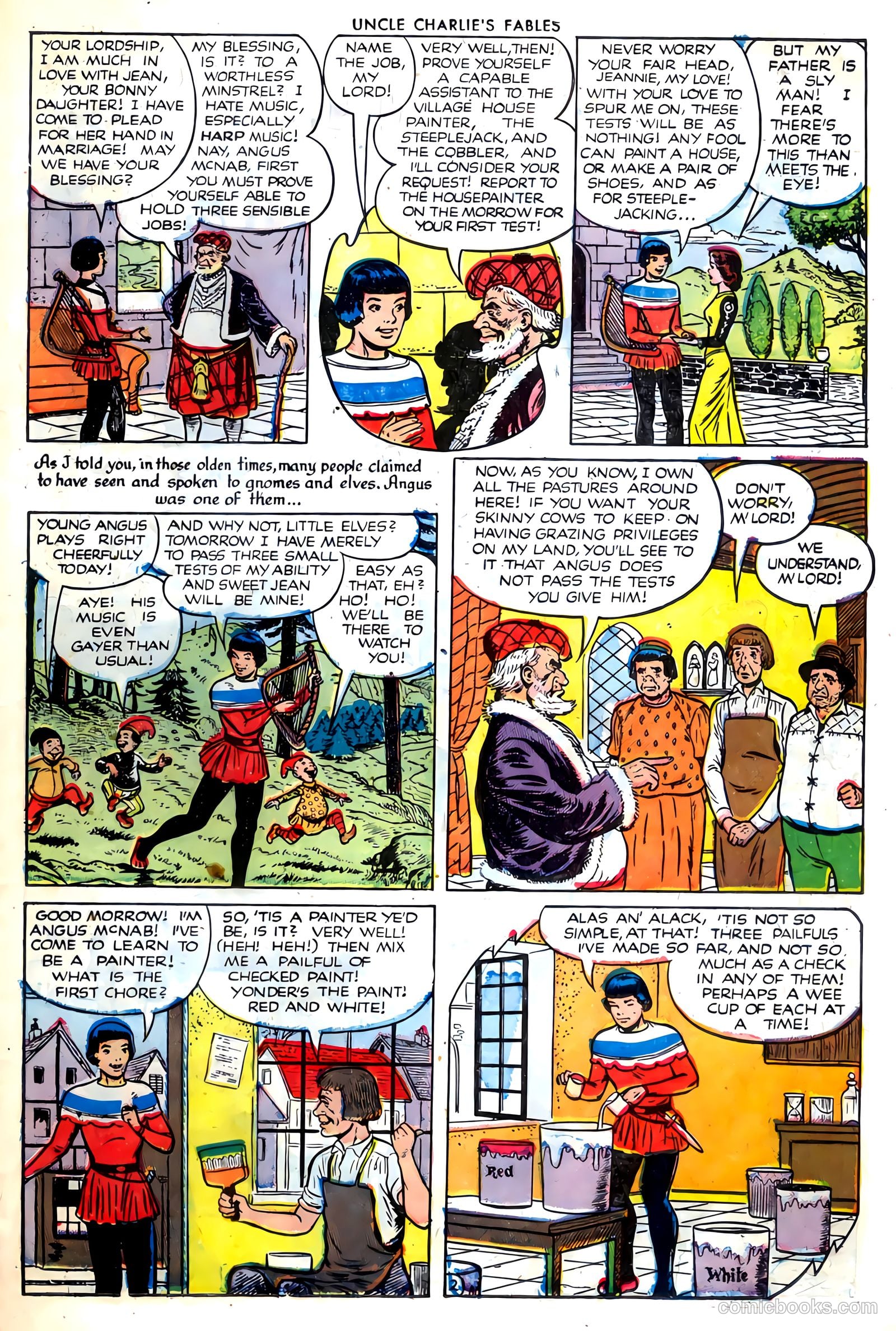 Uncle Charlie's Fables #3 (1952) — page 23 of 36