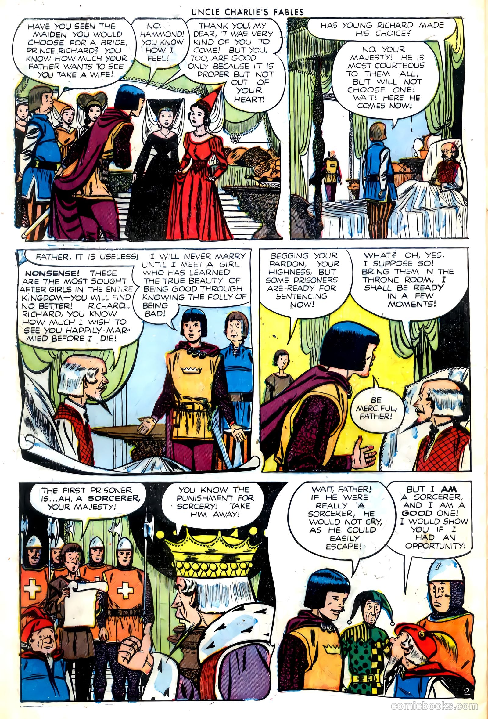 Uncle Charlie's Fables #3 (1952) — page 28 of 36