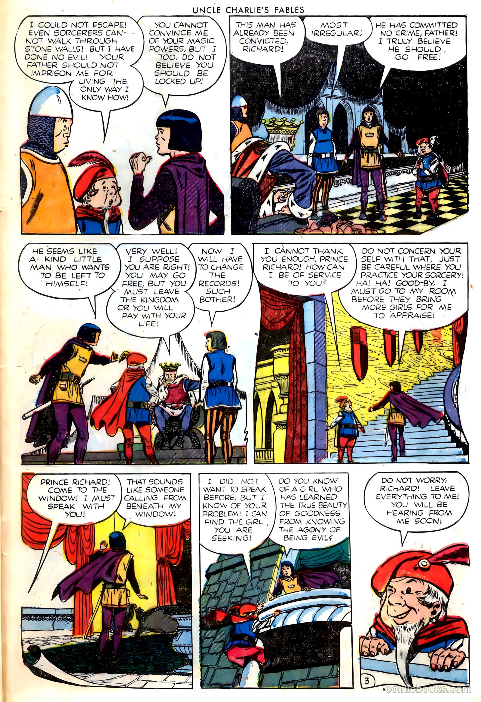 Uncle Charlie's Fables #3 (1952) — page 29 of 36