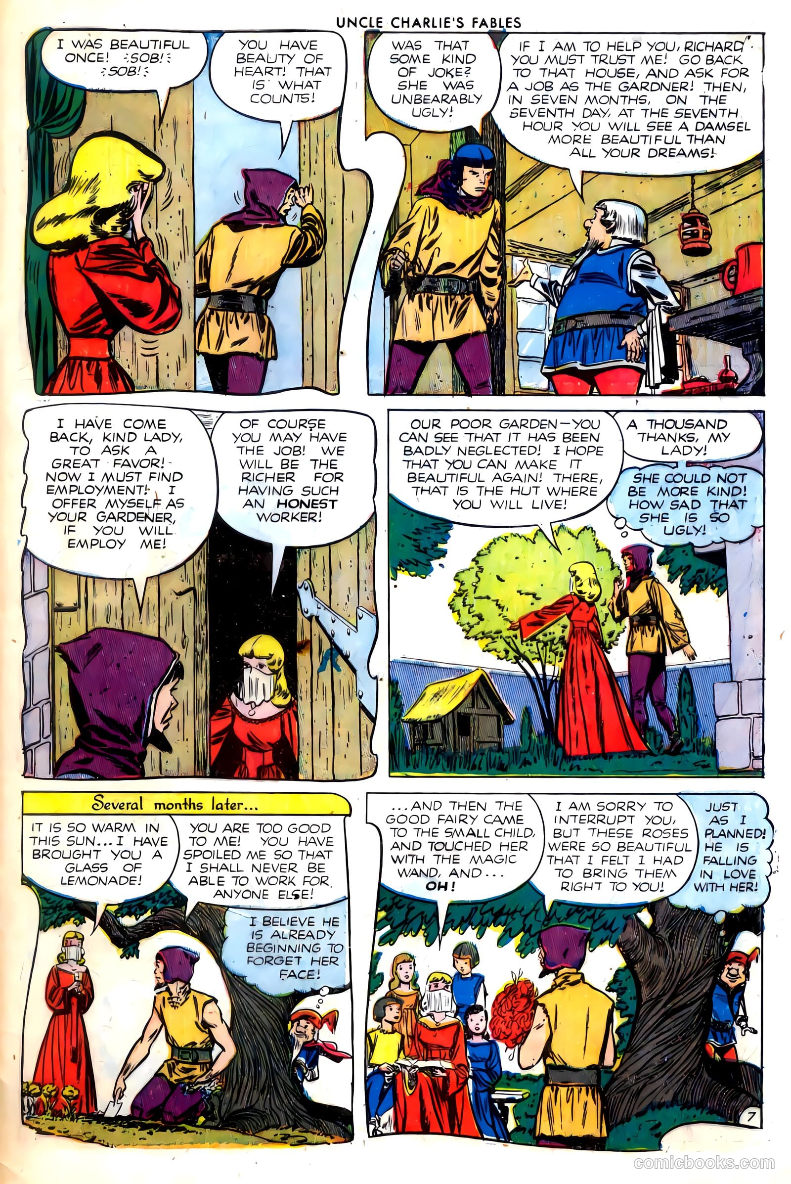 Uncle Charlie's Fables #3 (1952) — page 33 of 36