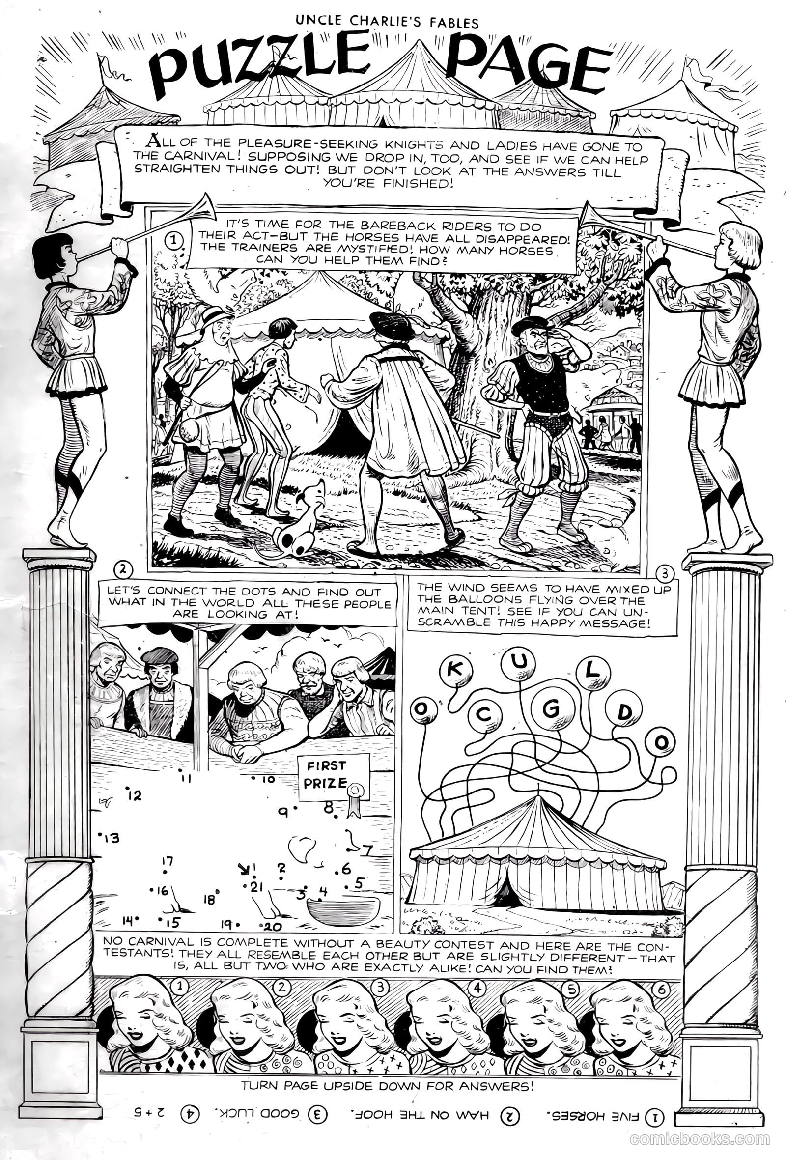 Uncle Charlie's Fables #3 (1952) — page 35 of 36