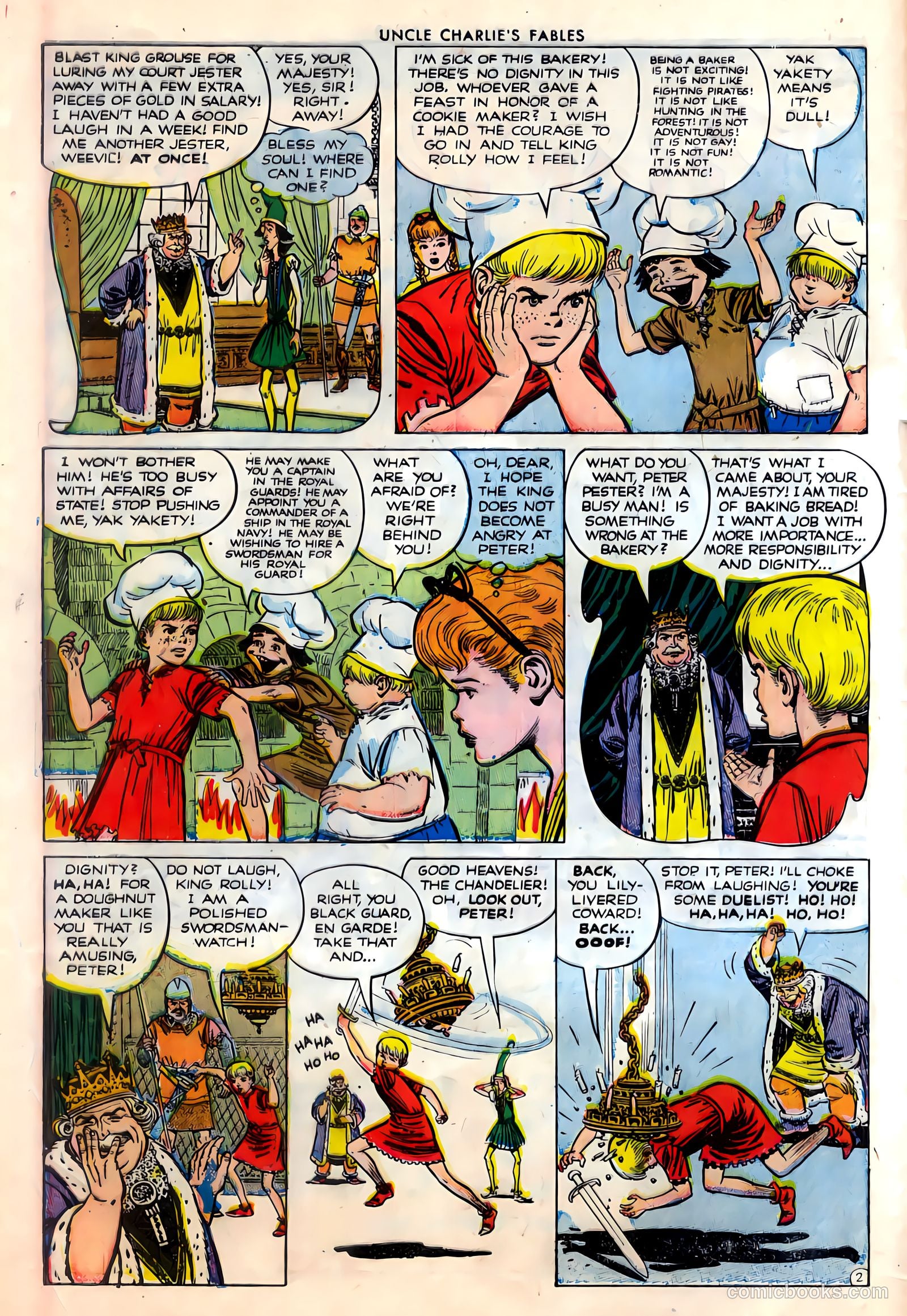 Uncle Charlie's Fables #4 (1952) — page 4 of 36