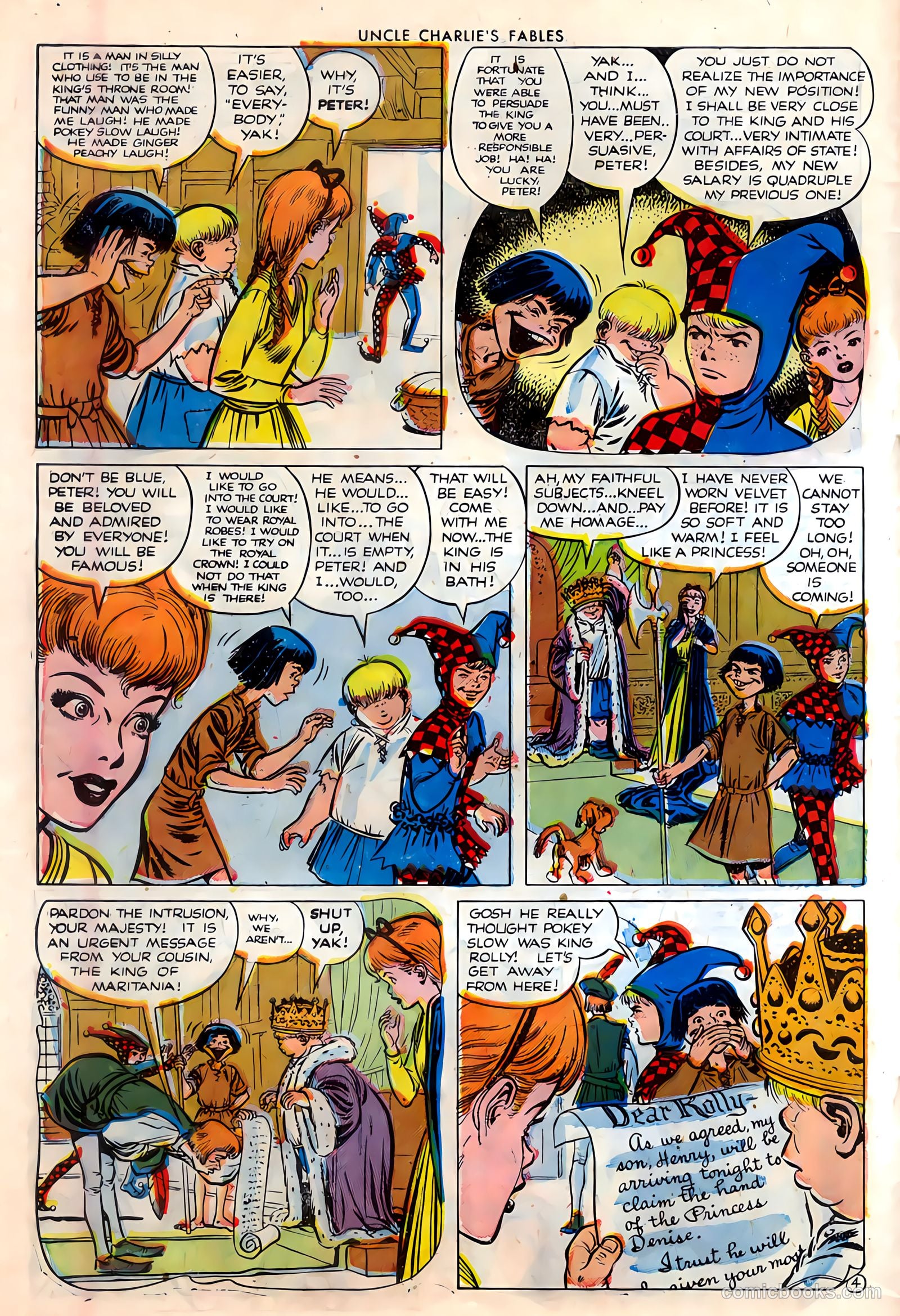 Uncle Charlie's Fables #4 (1952) — page 6 of 36