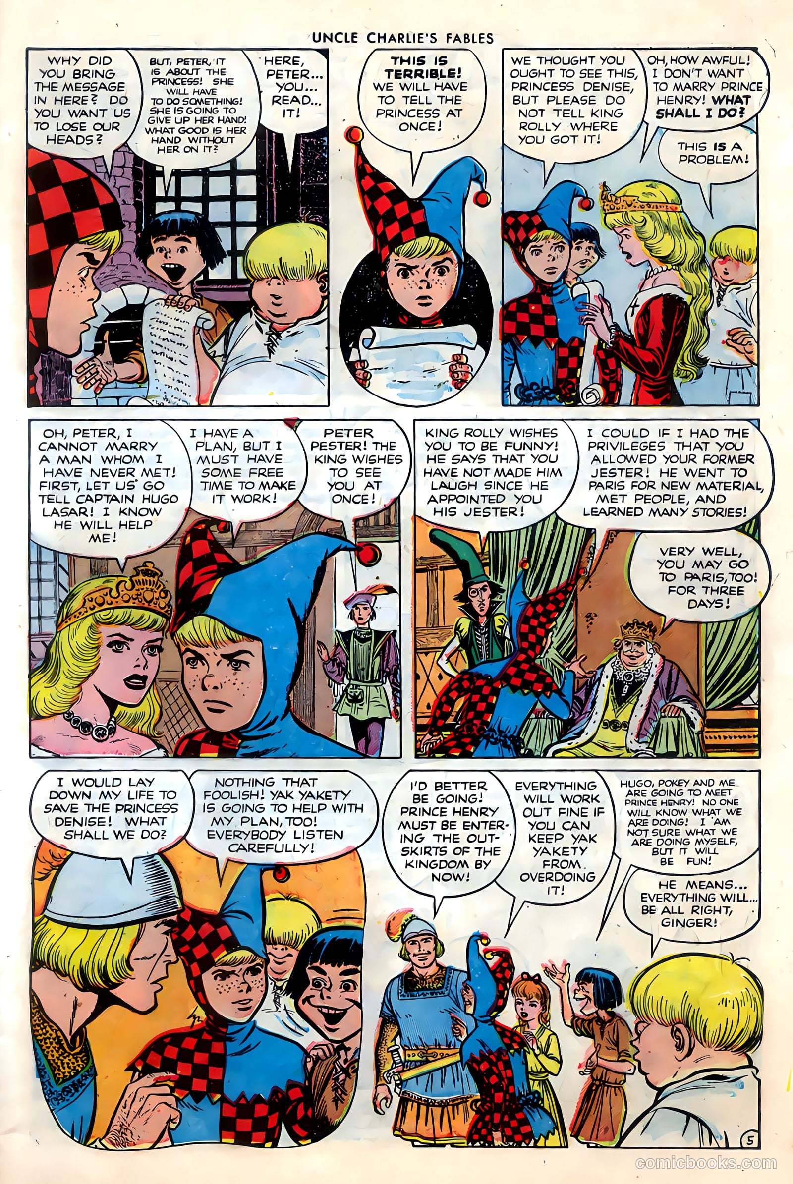 Uncle Charlie's Fables #4 (1952) — page 7 of 36