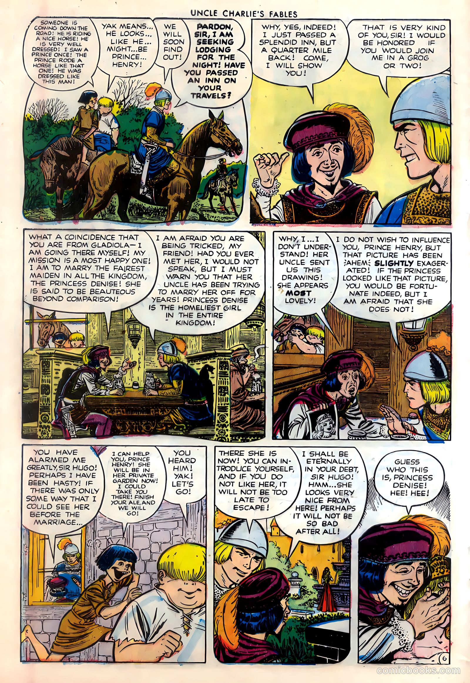 Uncle Charlie's Fables #4 (1952) — page 8 of 36