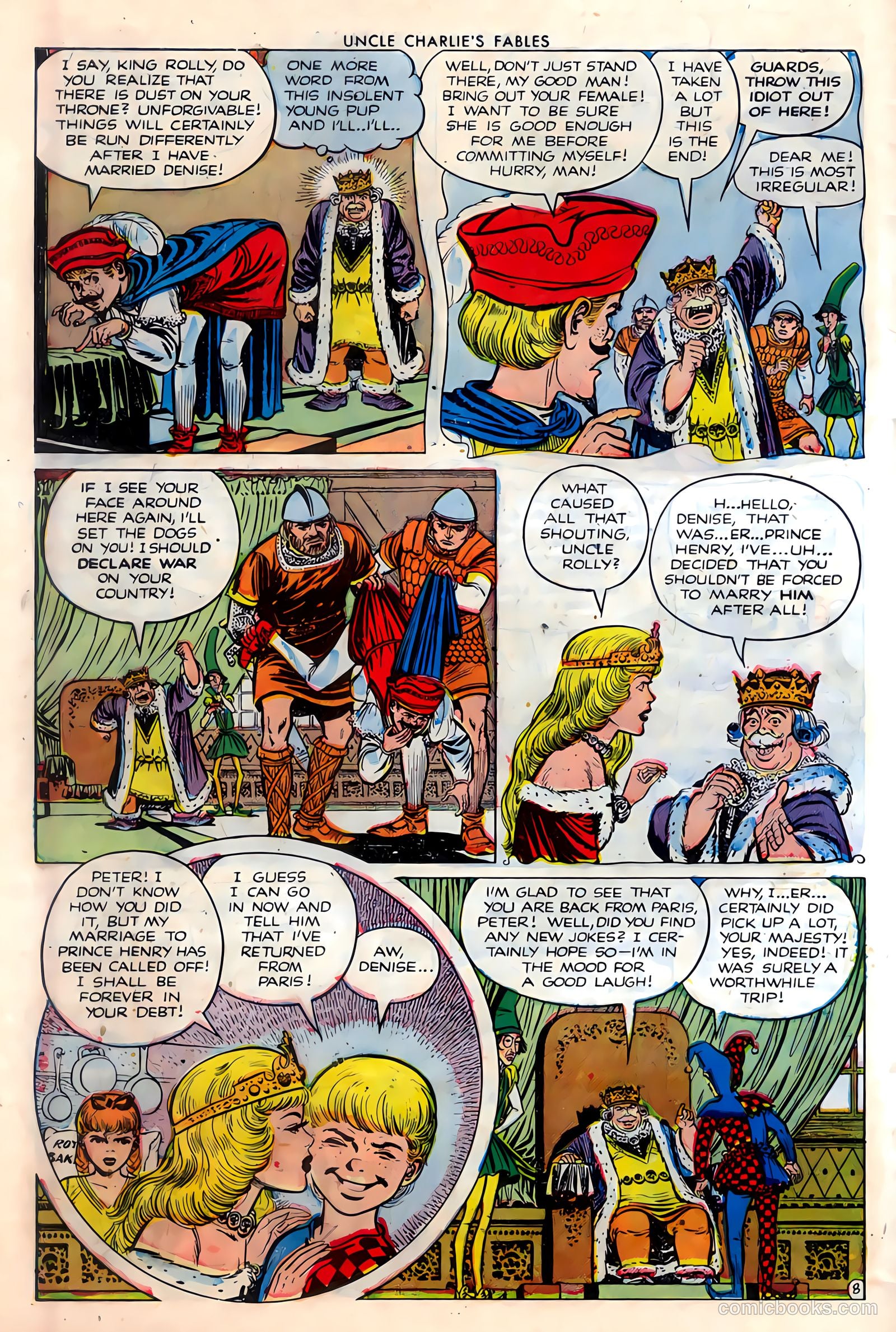 Uncle Charlie's Fables #4 (1952) — page 10 of 36