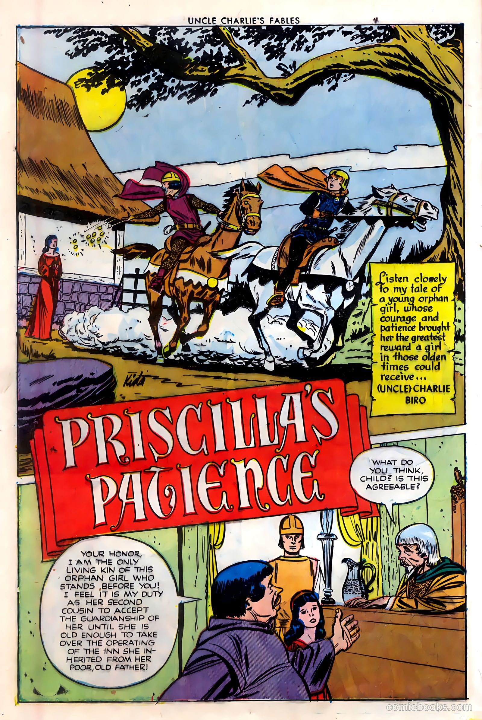 Uncle Charlie's Fables #4 (1952) — page 12 of 36
