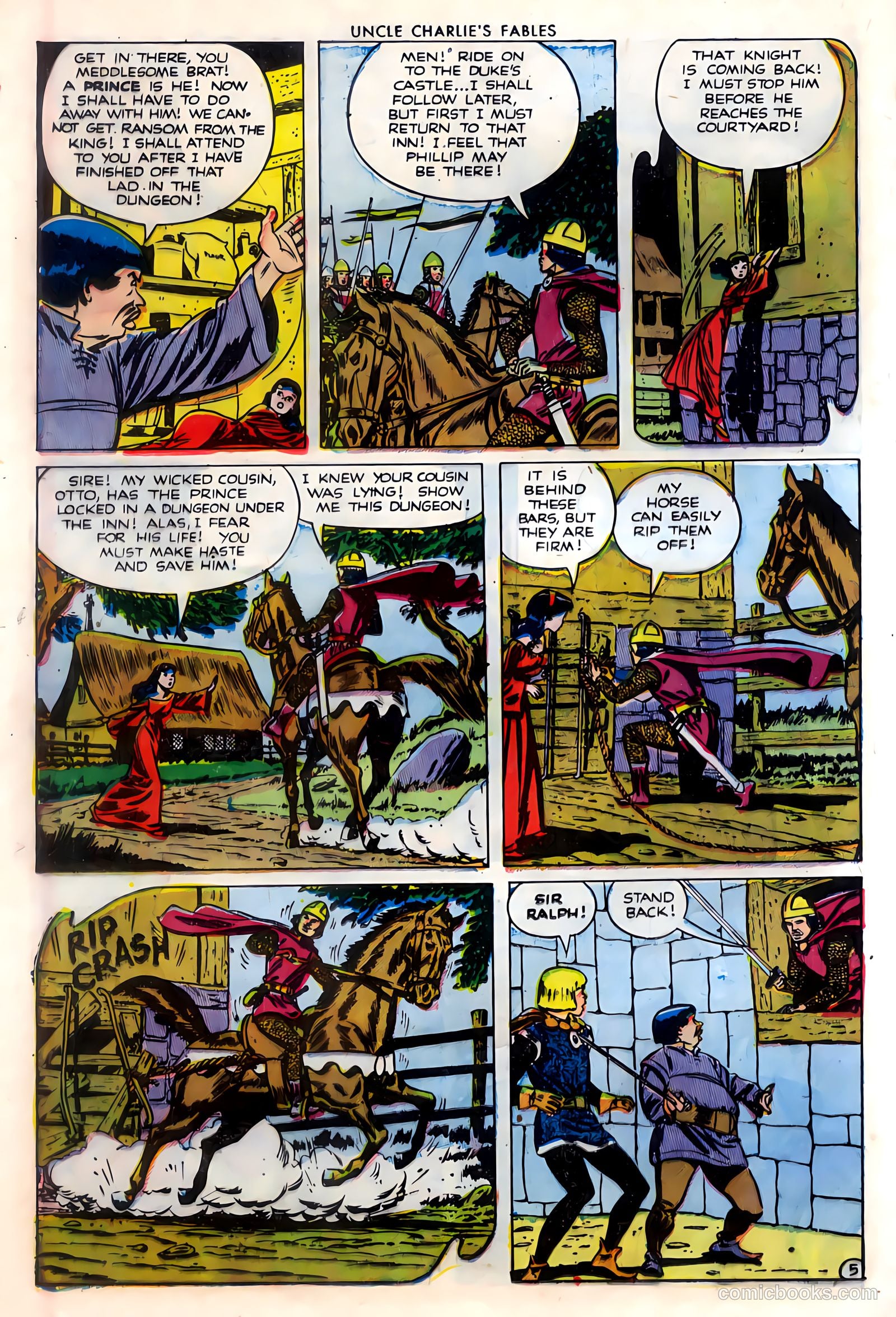 Uncle Charlie's Fables #4 (1952) — page 16 of 36