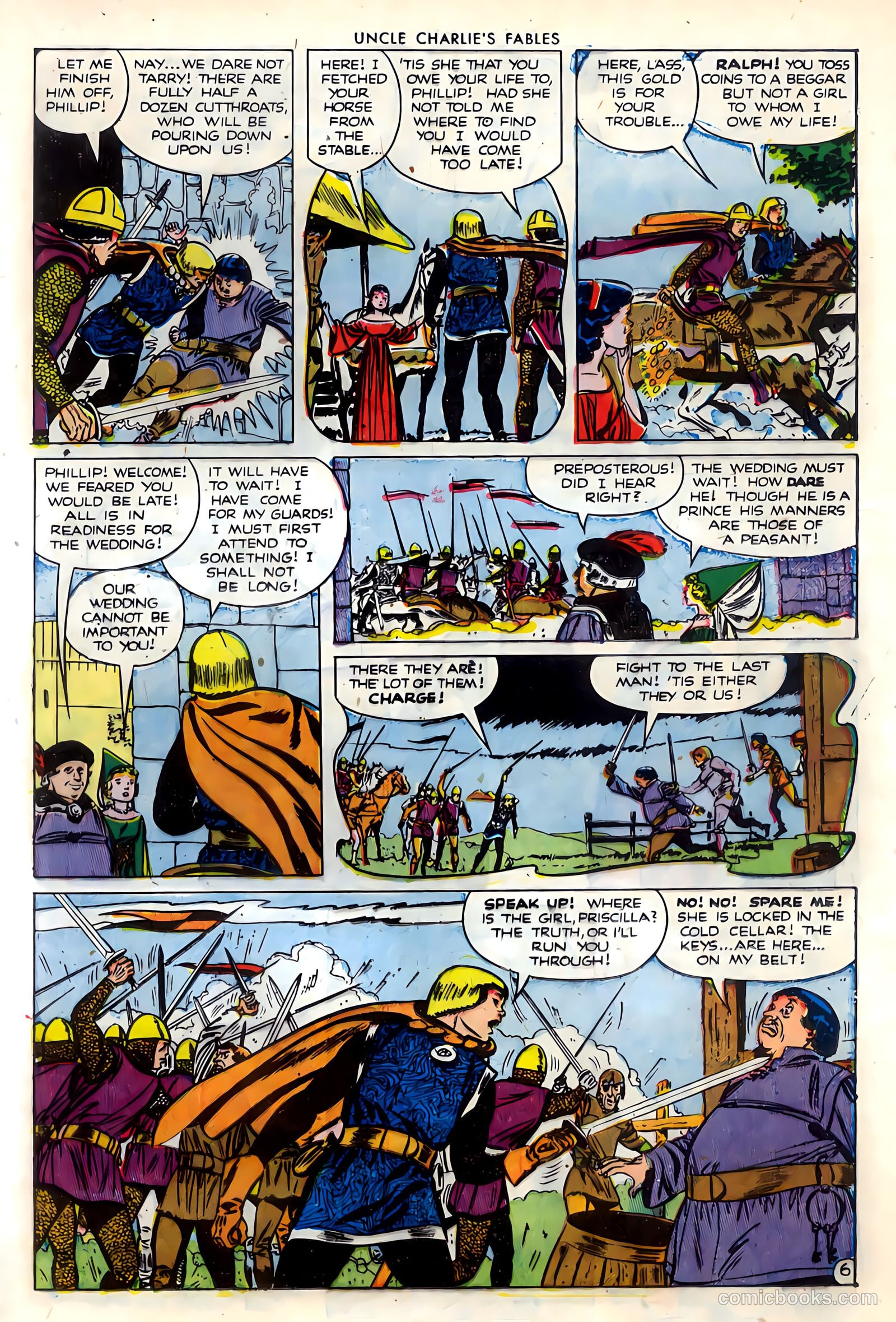 Uncle Charlie's Fables #4 (1952) — page 17 of 36