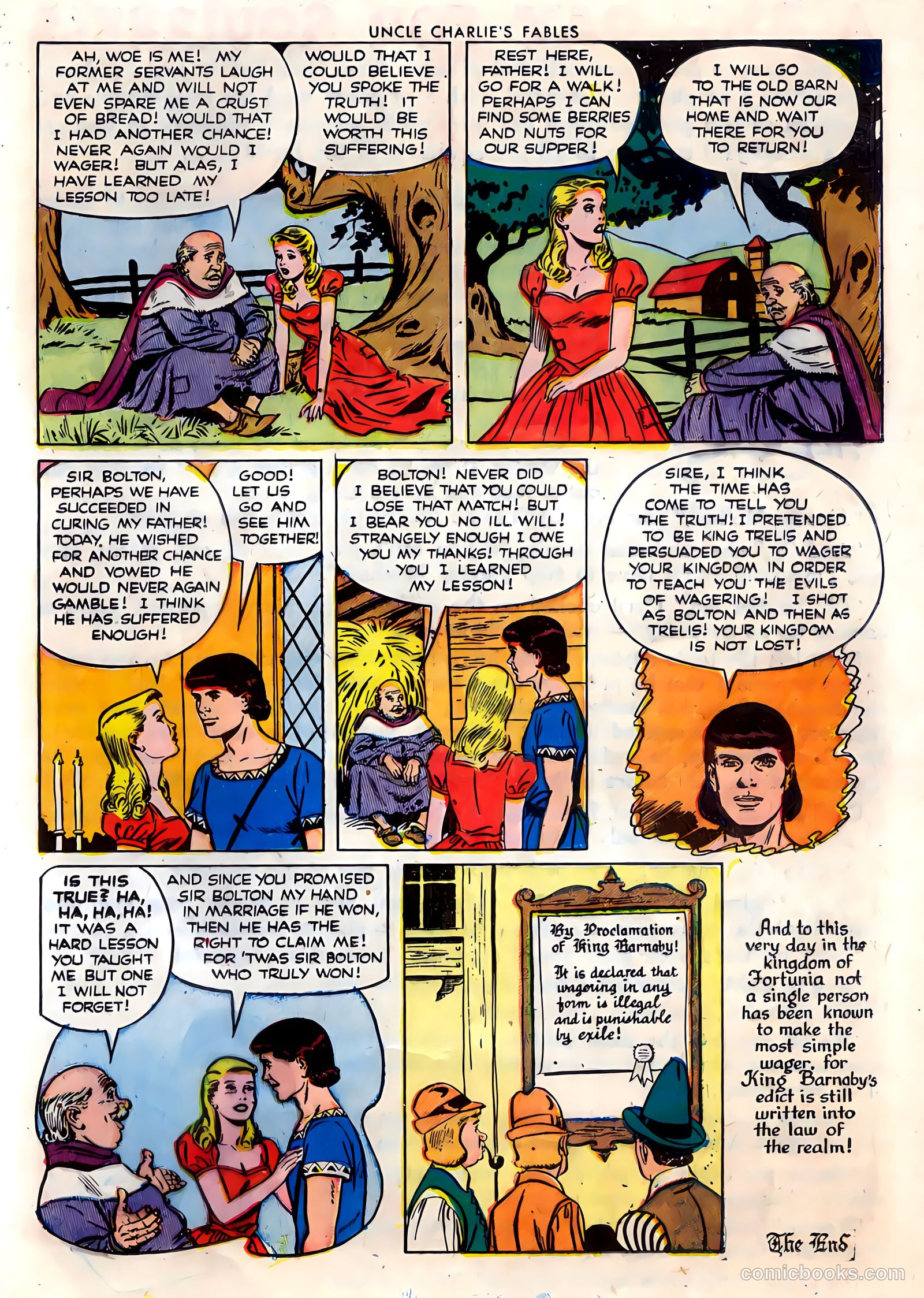 Uncle Charlie's Fables #4 (1952) — page 25 of 36