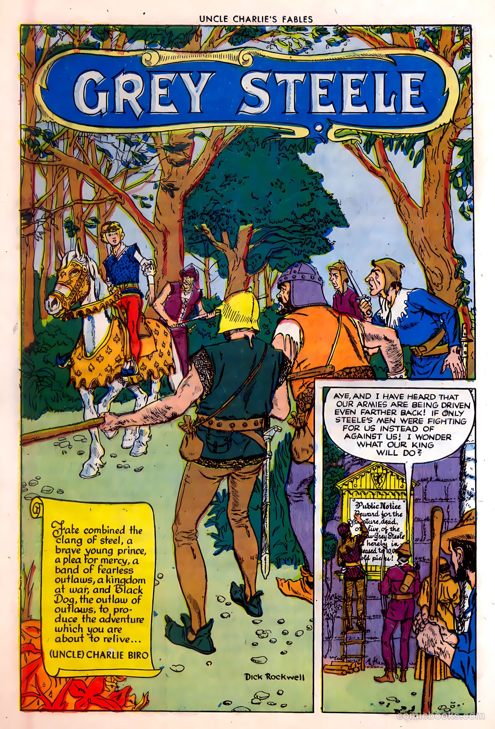 Uncle Charlie's Fables #4 (1952) — page 28 of 36