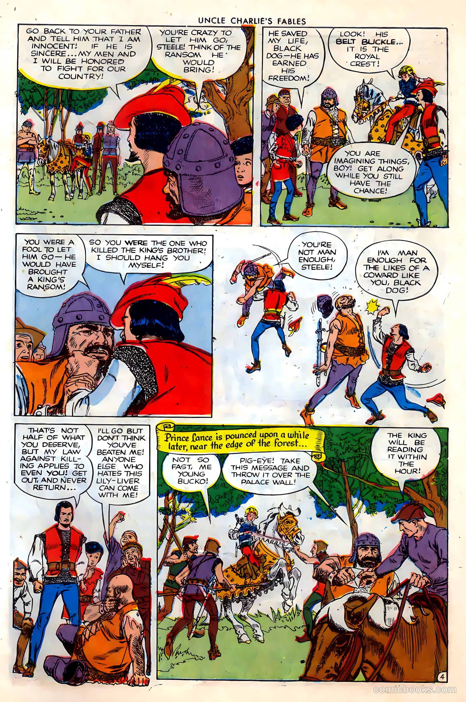 Uncle Charlie's Fables #4 (1952) — page 31 of 36