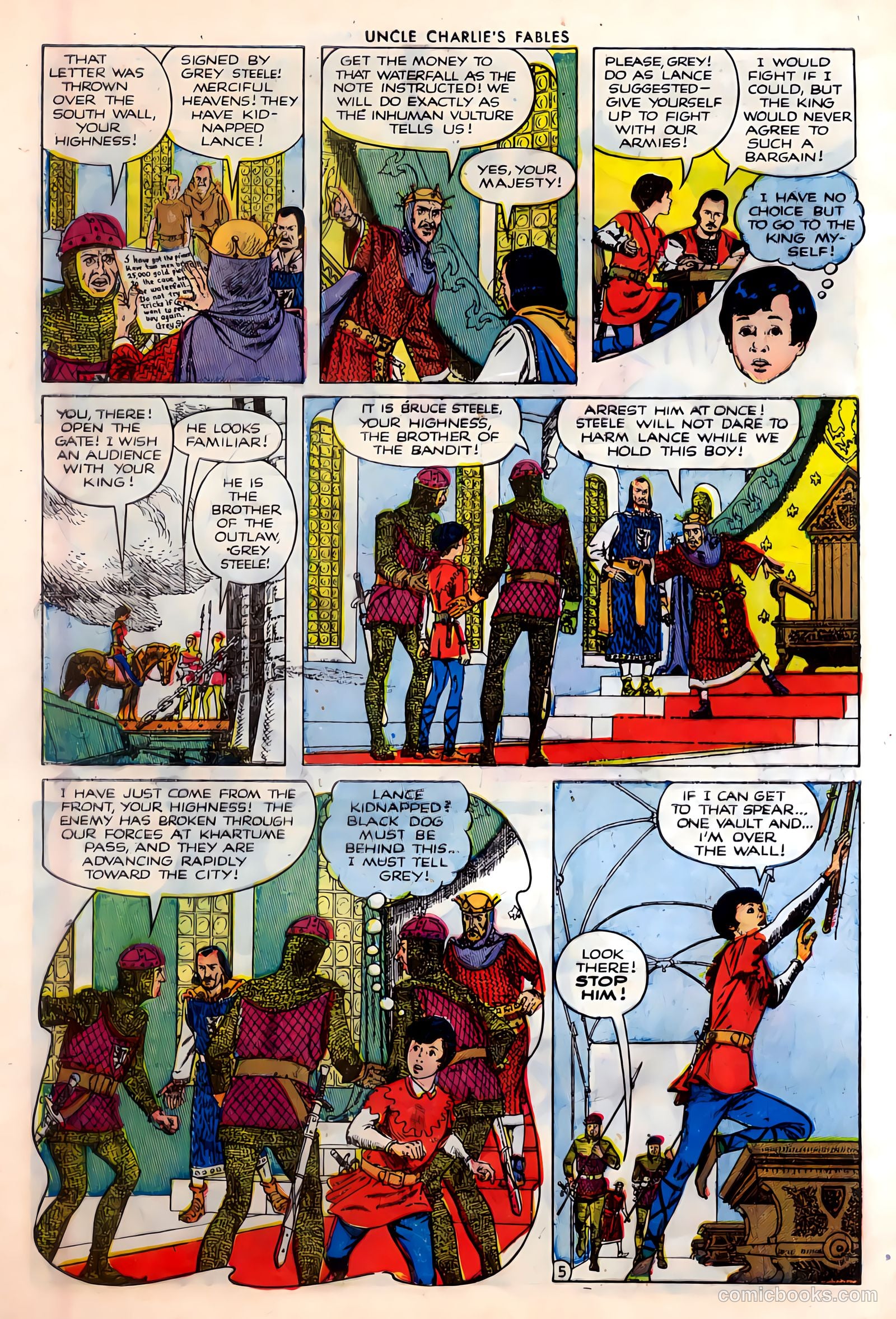 Uncle Charlie's Fables #4 (1952) — page 32 of 36