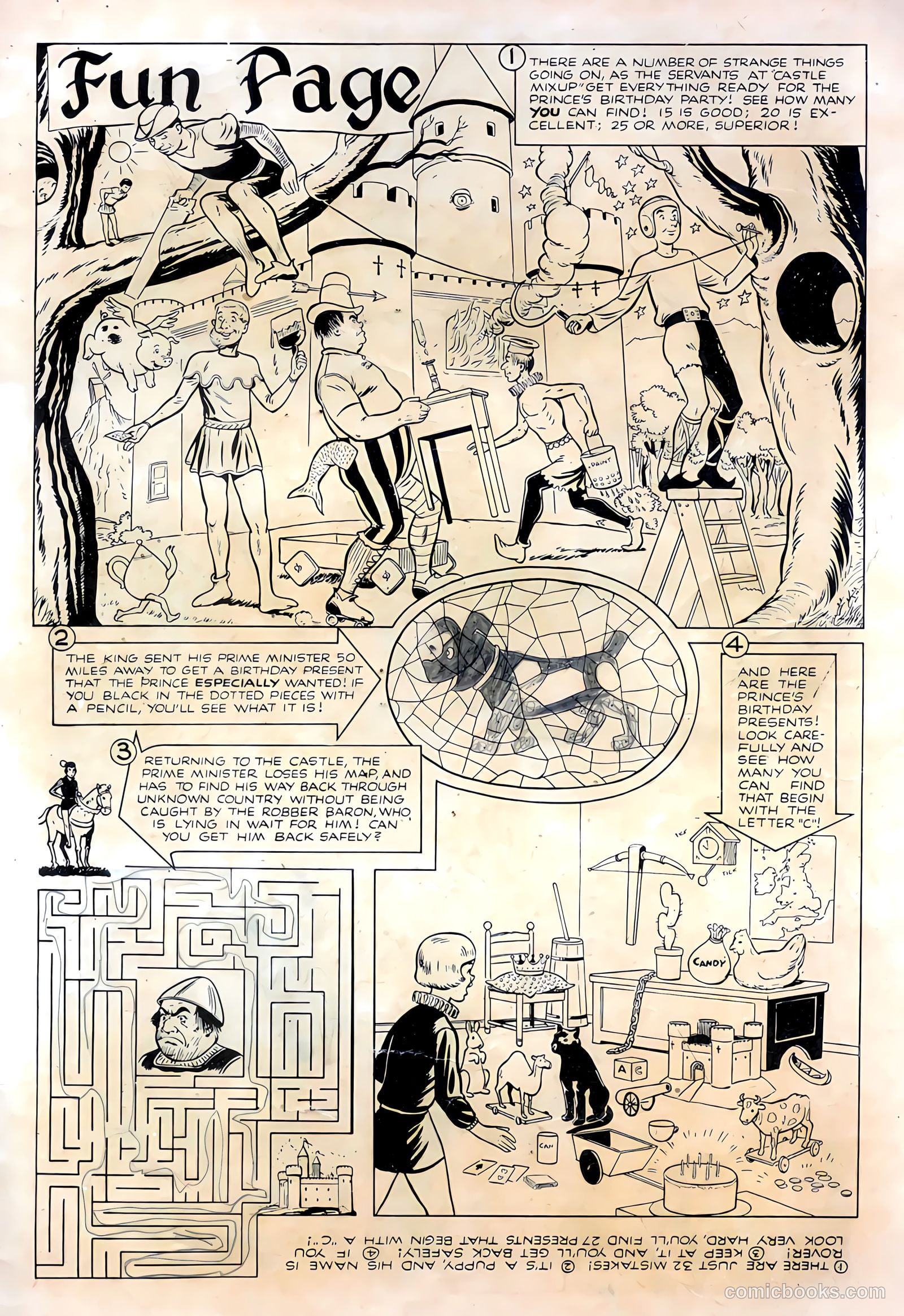 Uncle Charlie's Fables #4 (1952) — page 35 of 36
